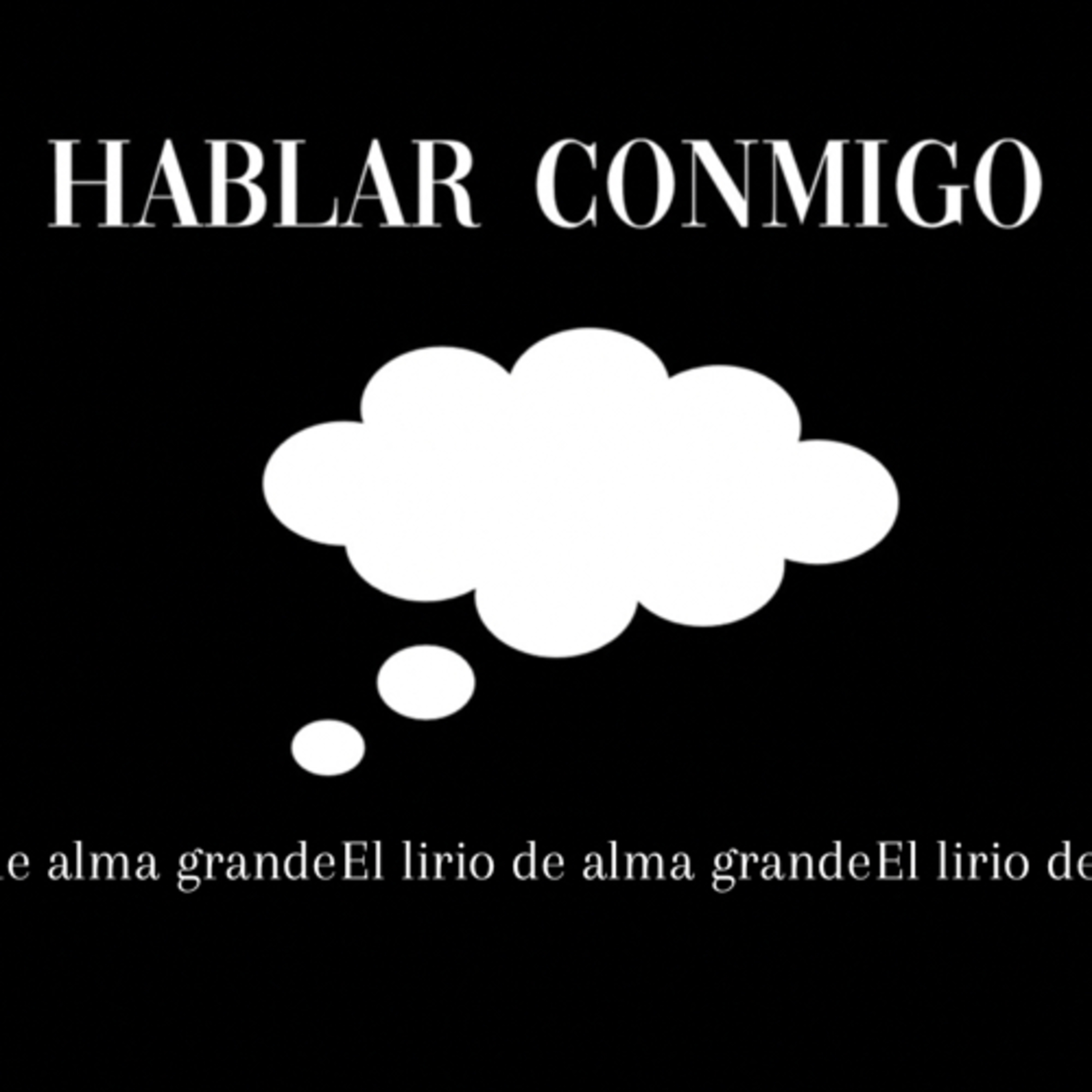 Portada de Hablar conmigo