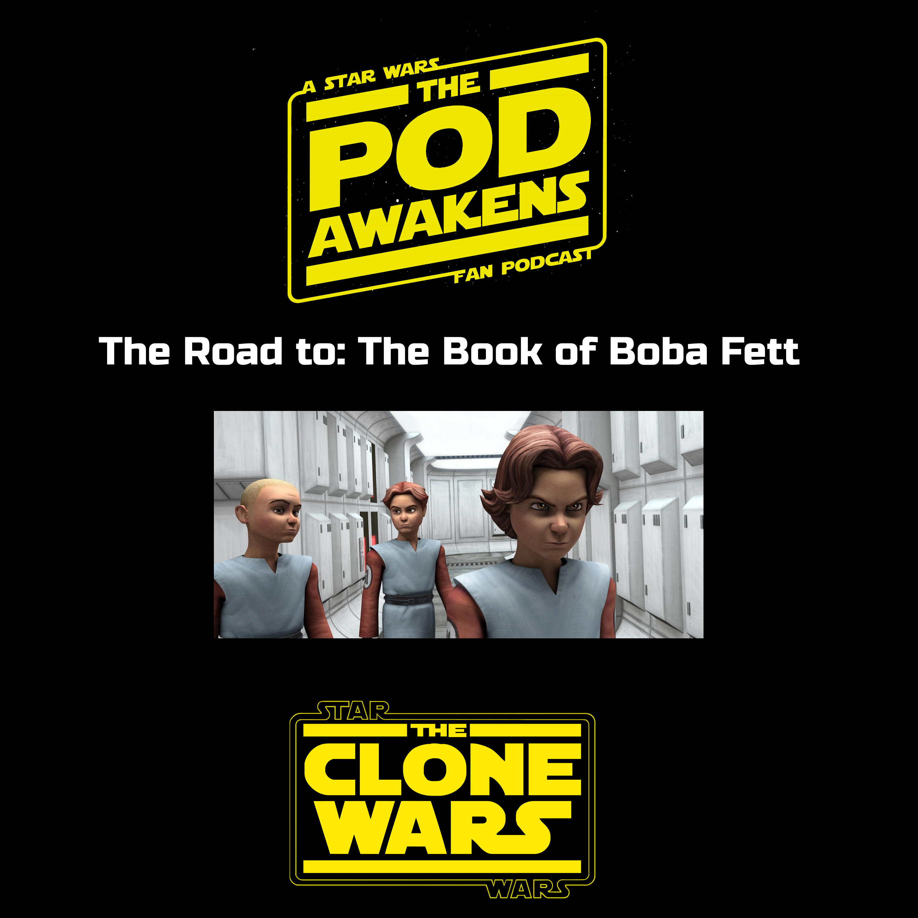 The Road to The Book of Boba Fett: The Clone Wars episode artwork