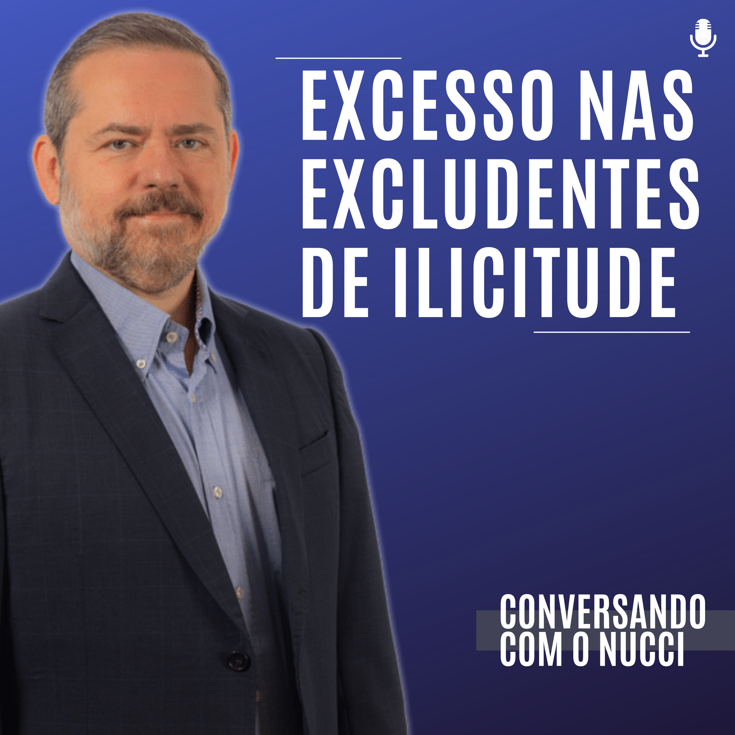 #123 Excesso nas excludentes de ilicitude episode artwork