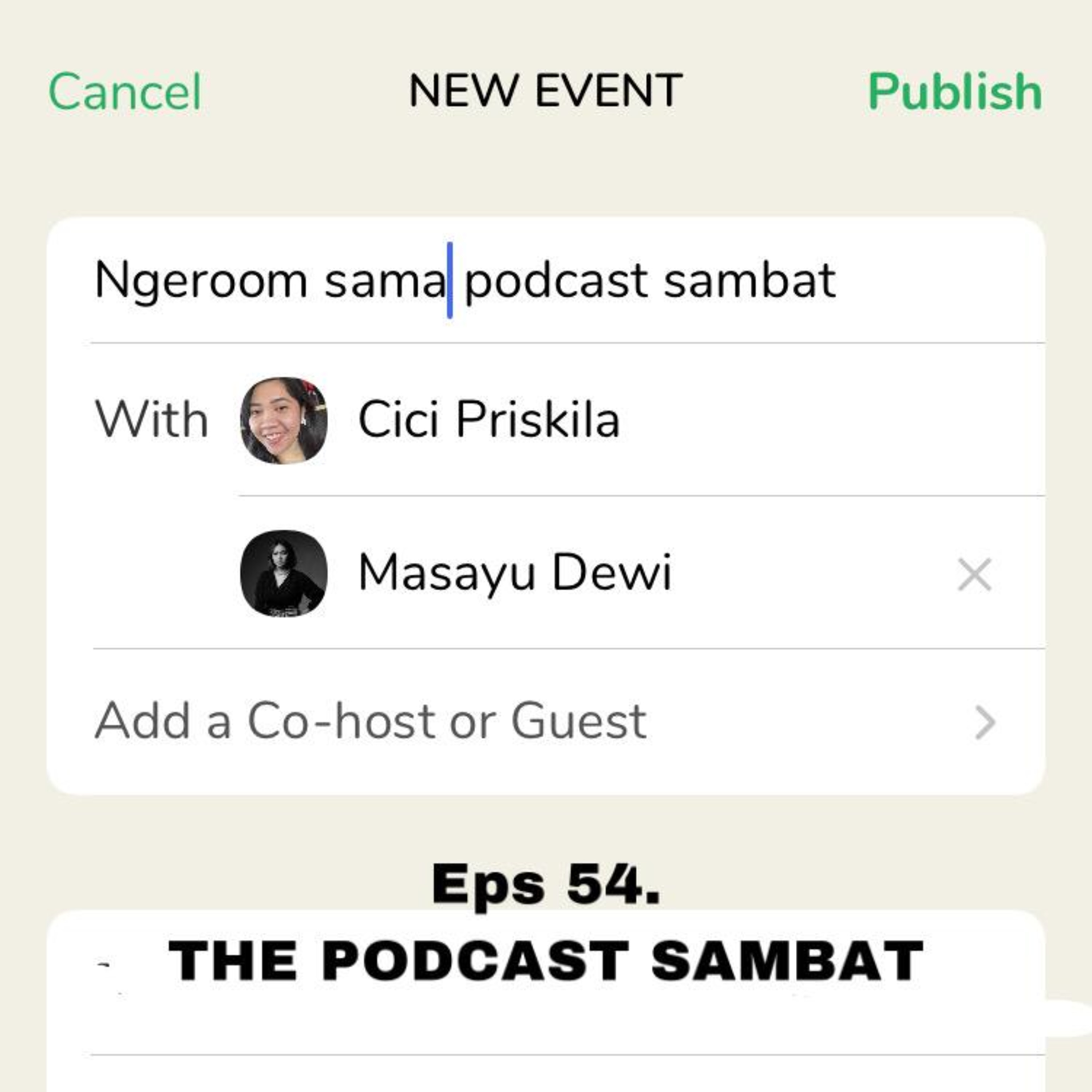 The Podcast Sambat