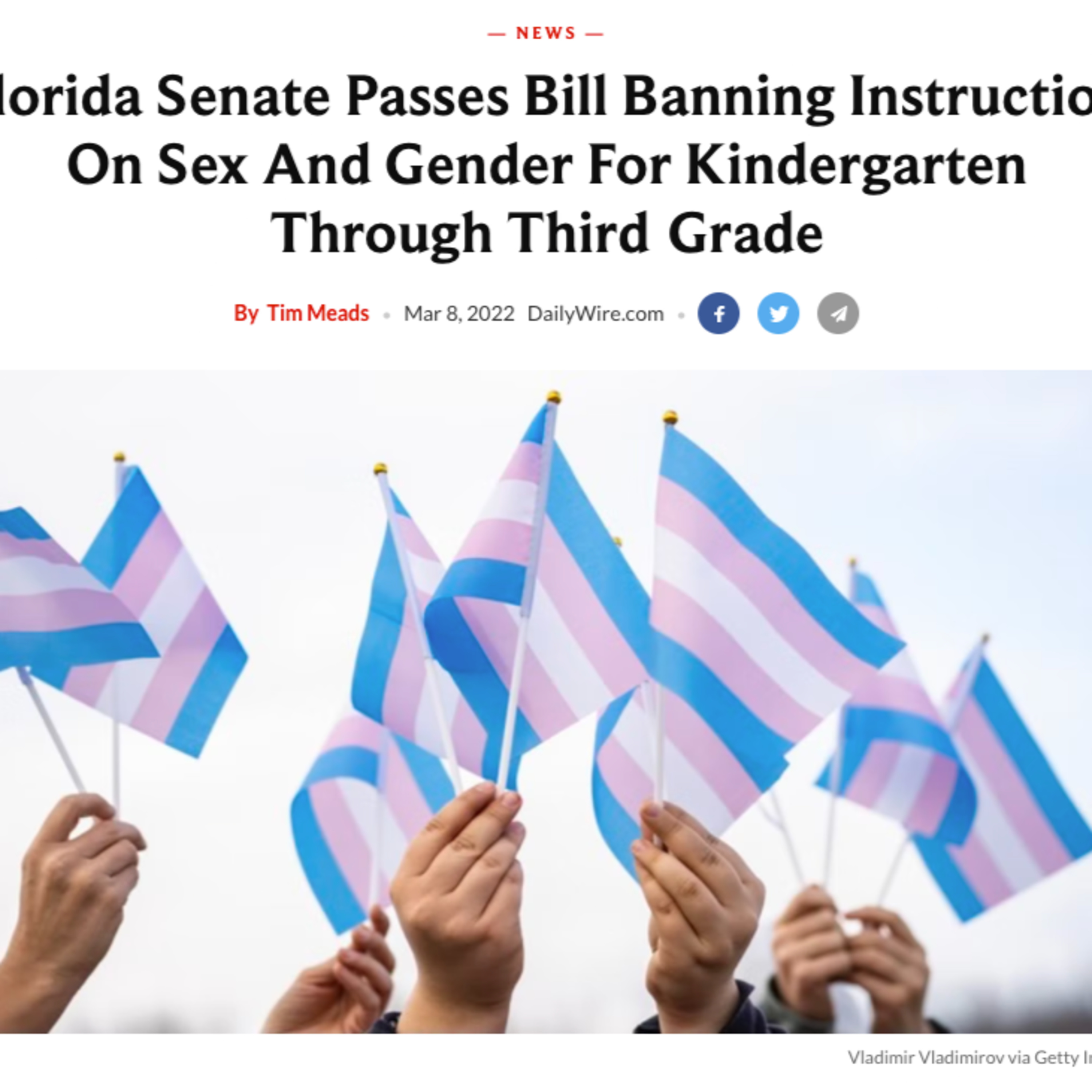 Florida Passes the Parental Rights in Education bill, but why is the left calling it the Don’t Say Gay Bill? episode artwork