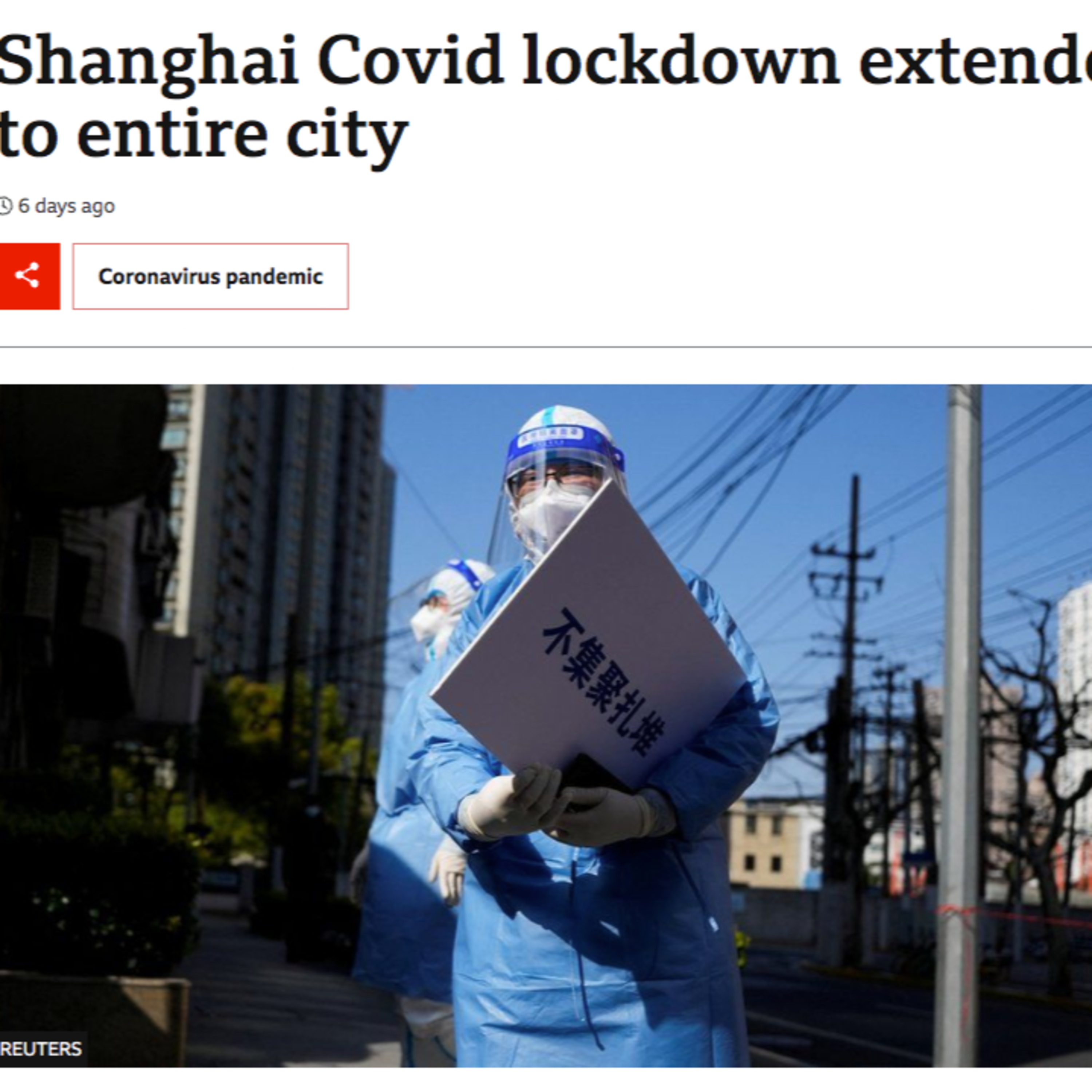 What the Hell is going on in China with City wide COVID ZERO Lockdowns? And why Americans need to about this episode artwork