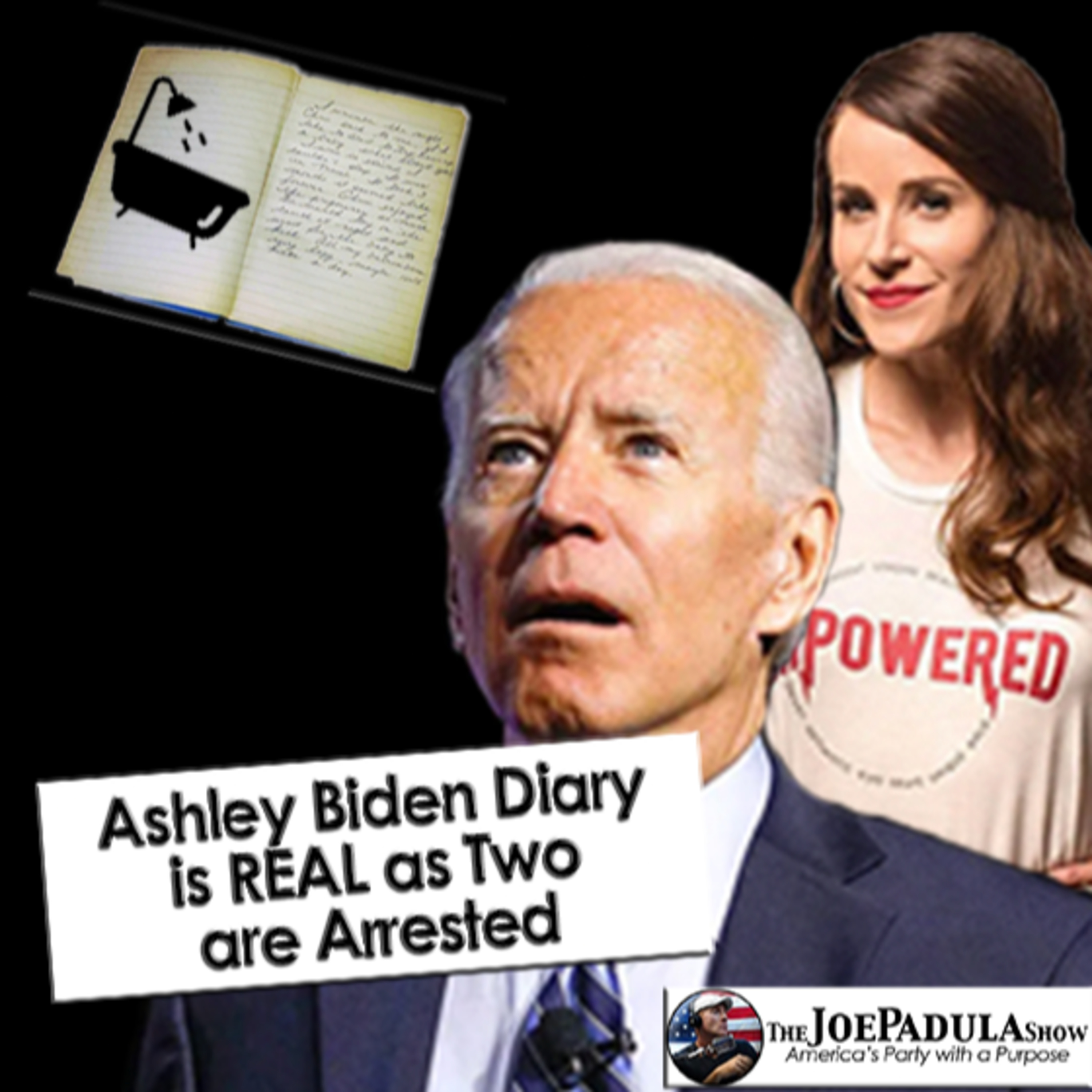 The Ashley Biden Diary is REAL as Two are Arrested. Want to Know What’s In It? episode artwork