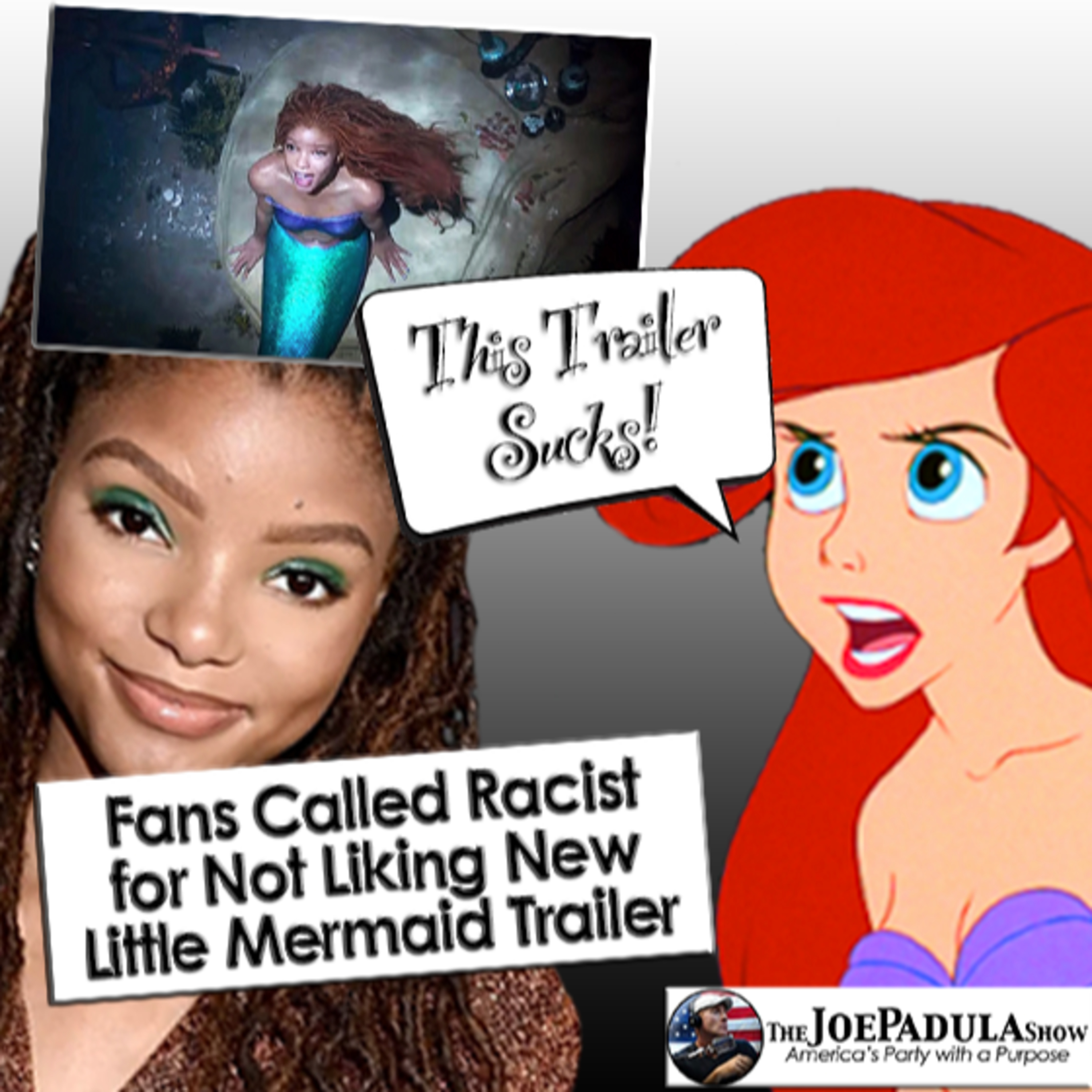 Are You Racist if you don’t like the New Little Mermaid Trailer? The Left Media is trying to divide us episode artwork
