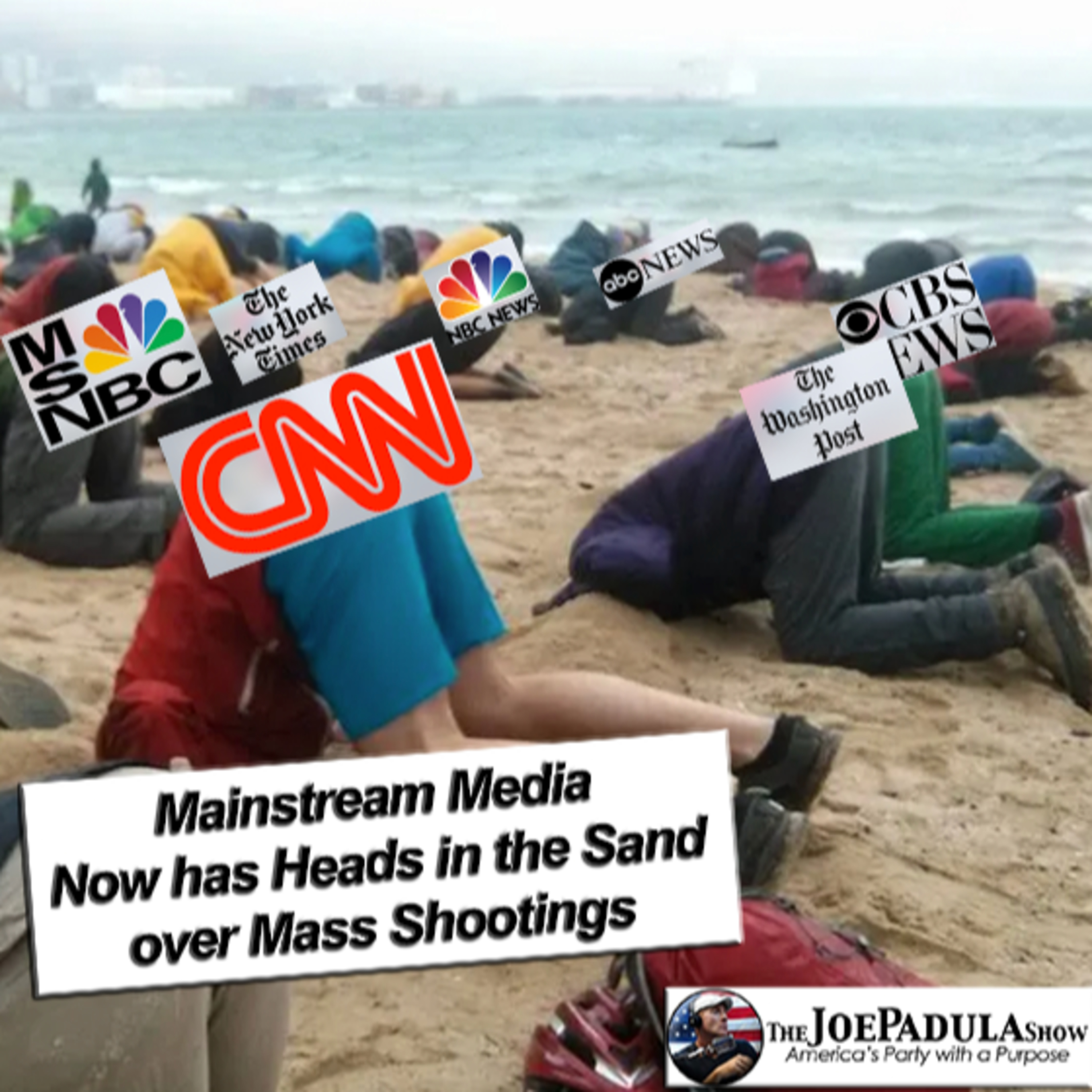Here is why the Media has their Heads in the Sand over the Two Mass Shootings episode artwork