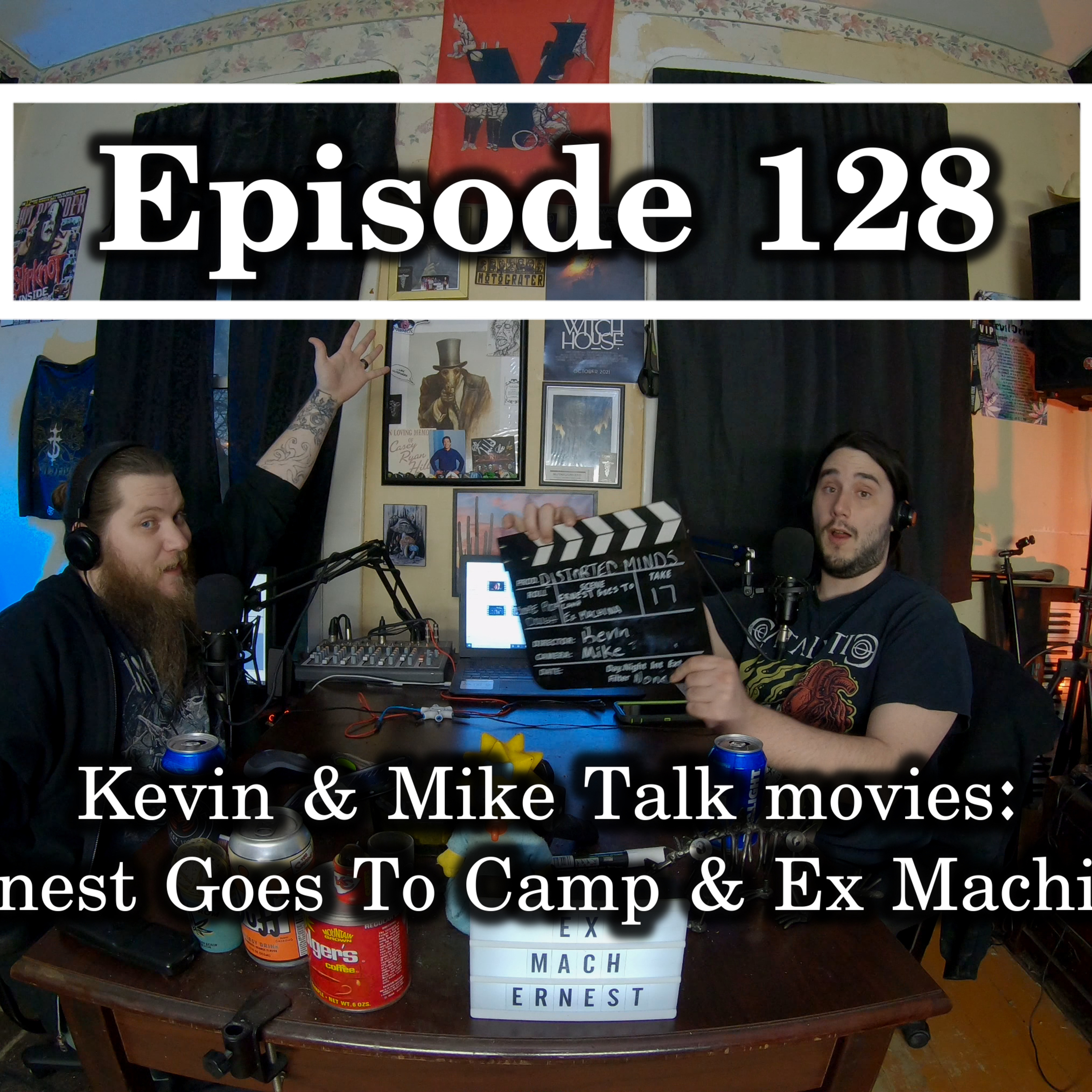 Ep. 128 Kevin & Mike Talk Movies: Ernest Goes To Camp & Ex Machina episode artwork