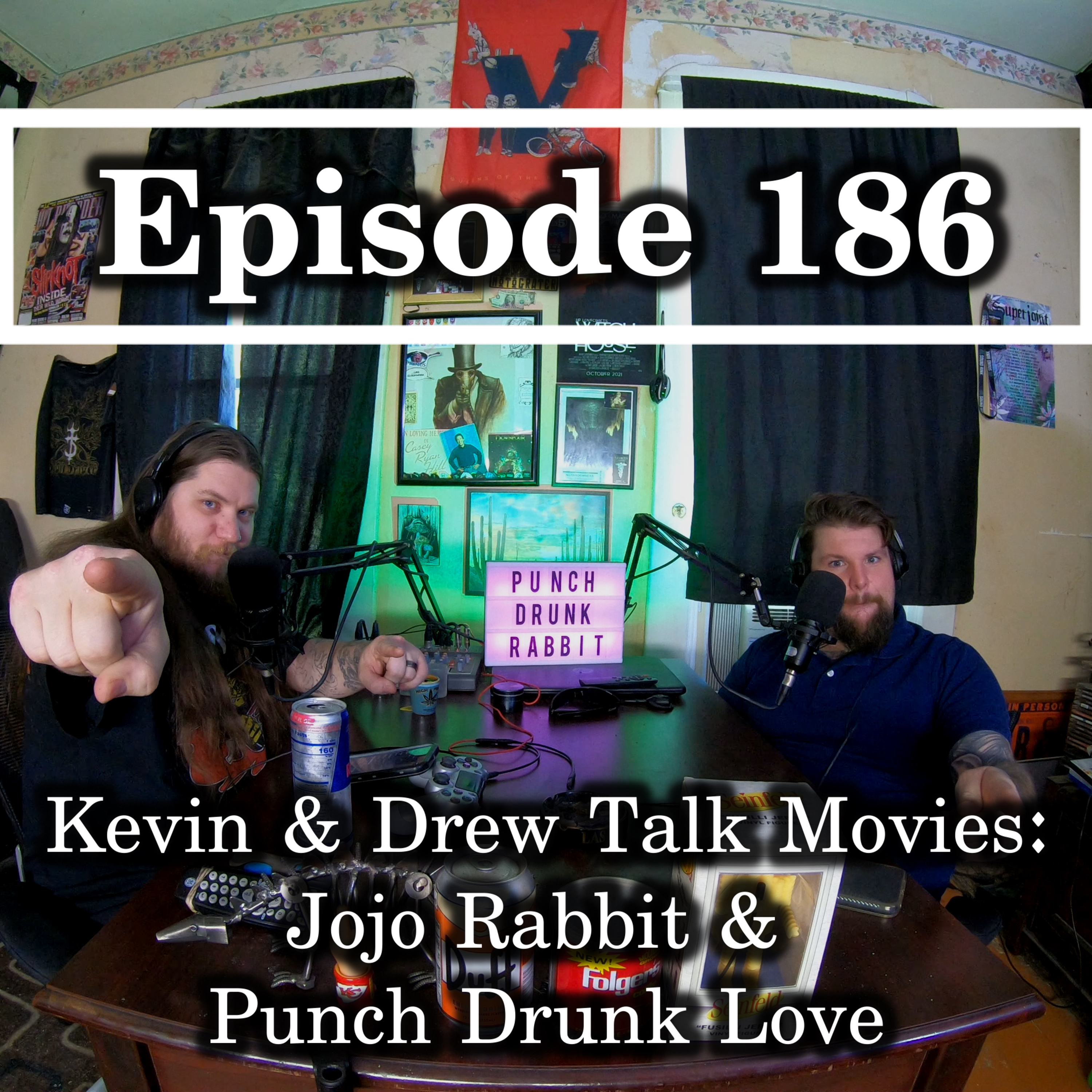 Ep. 186 Kevin & Drew Talk Movies: Jojo Rabbit & Punch Drunk Love episode artwork