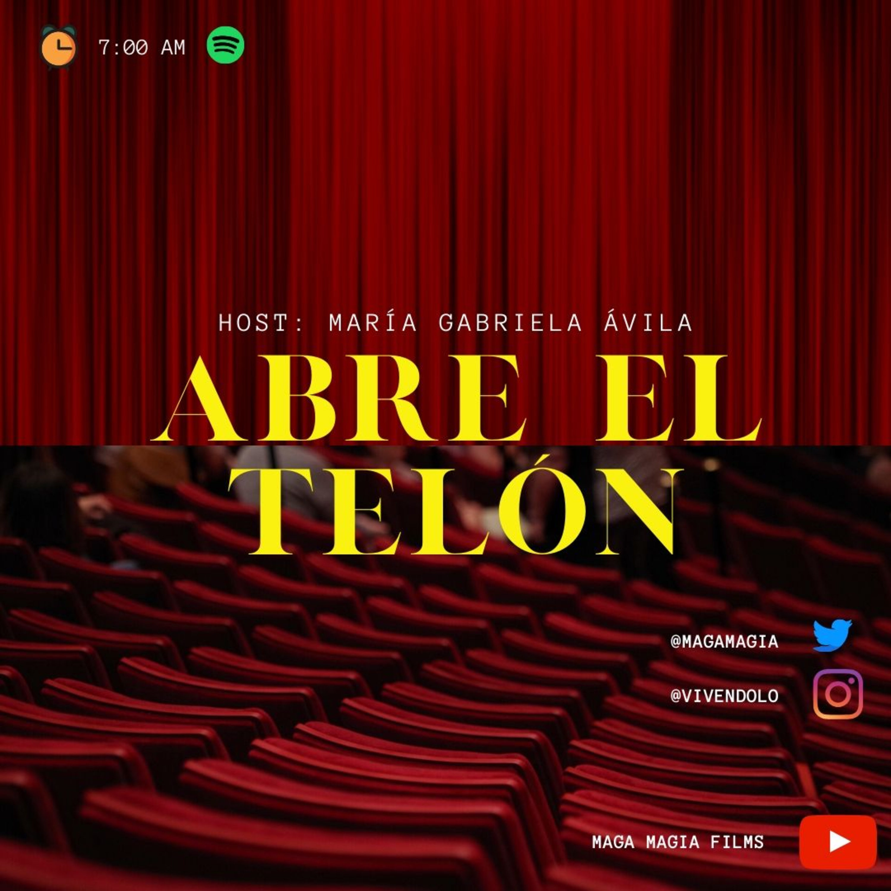 ABRE EL TELÓN Ep#26 "El día del periodista Venezolano" con Maga episode artwork