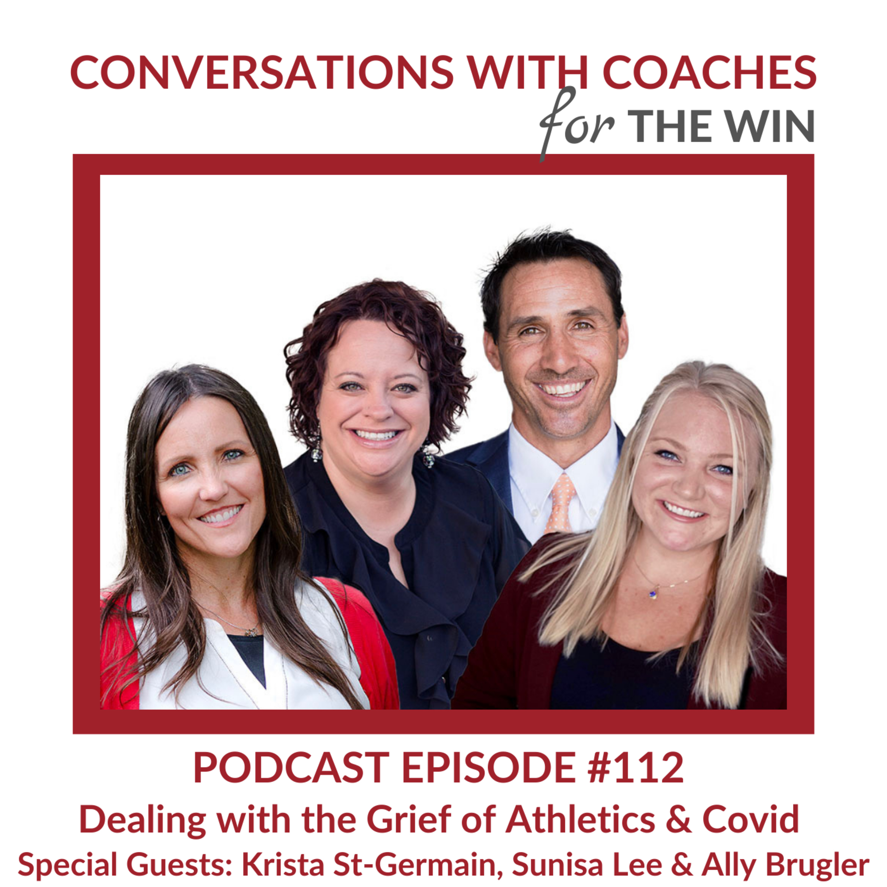 #112 Dealing with Grief as a High Level Athlete | Coach Stacie talks with Krista St.-Germain, Ally Brugler, and Sunisa Lee