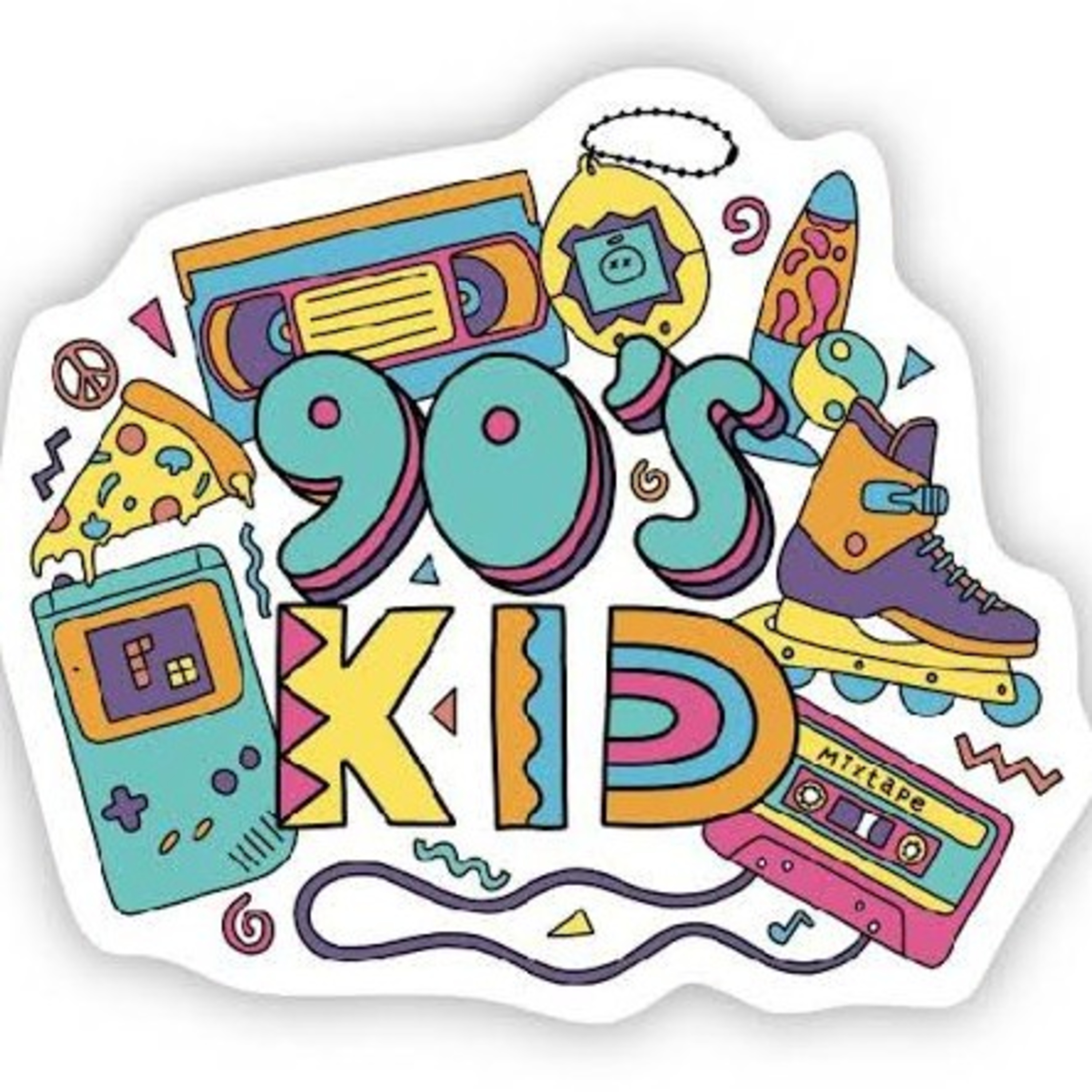 90s Kid and Growing Up episode artwork