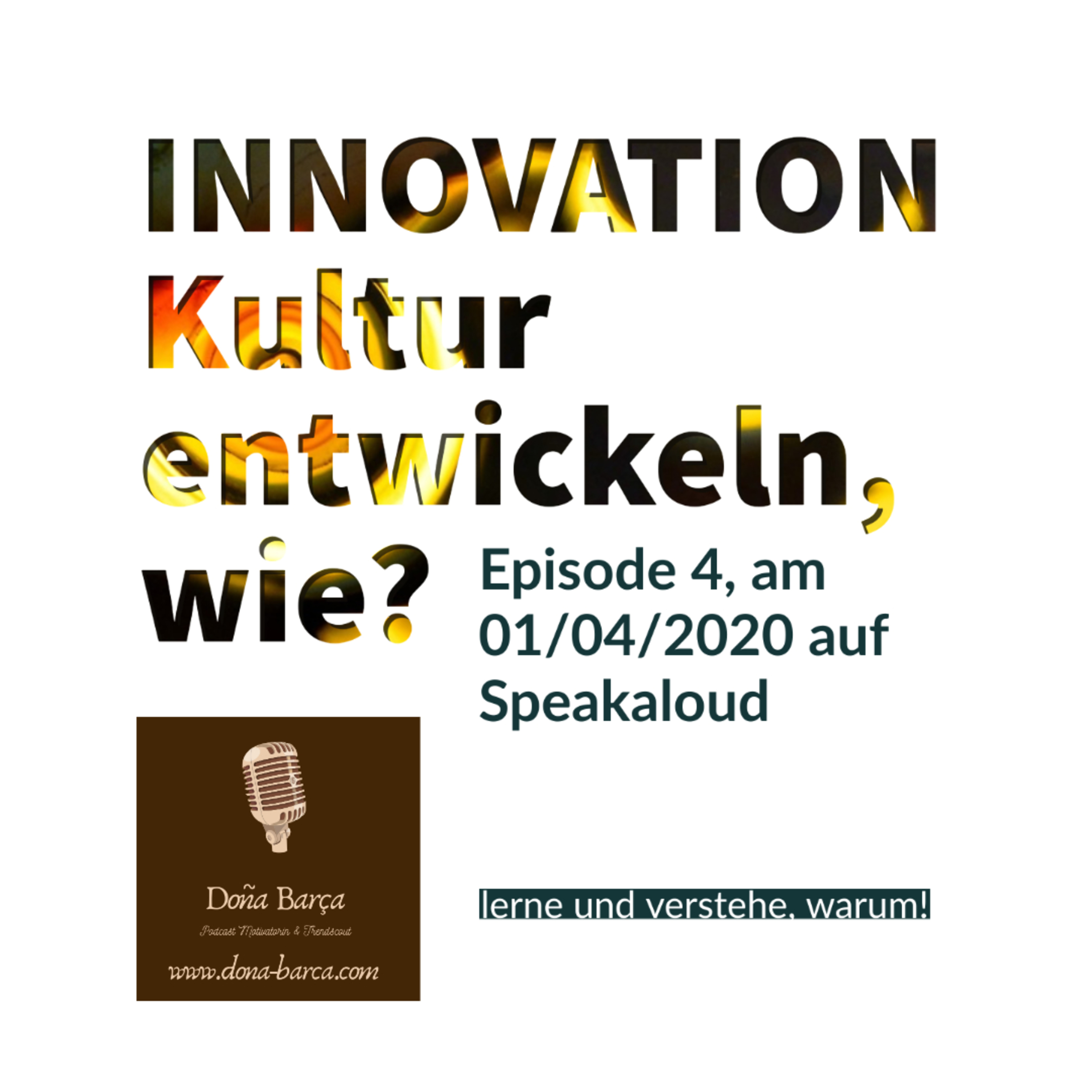 SPEAKALOUD, der progressive Motivations-Podcast für Deine Unternehmens - und Selbstentwicklung!