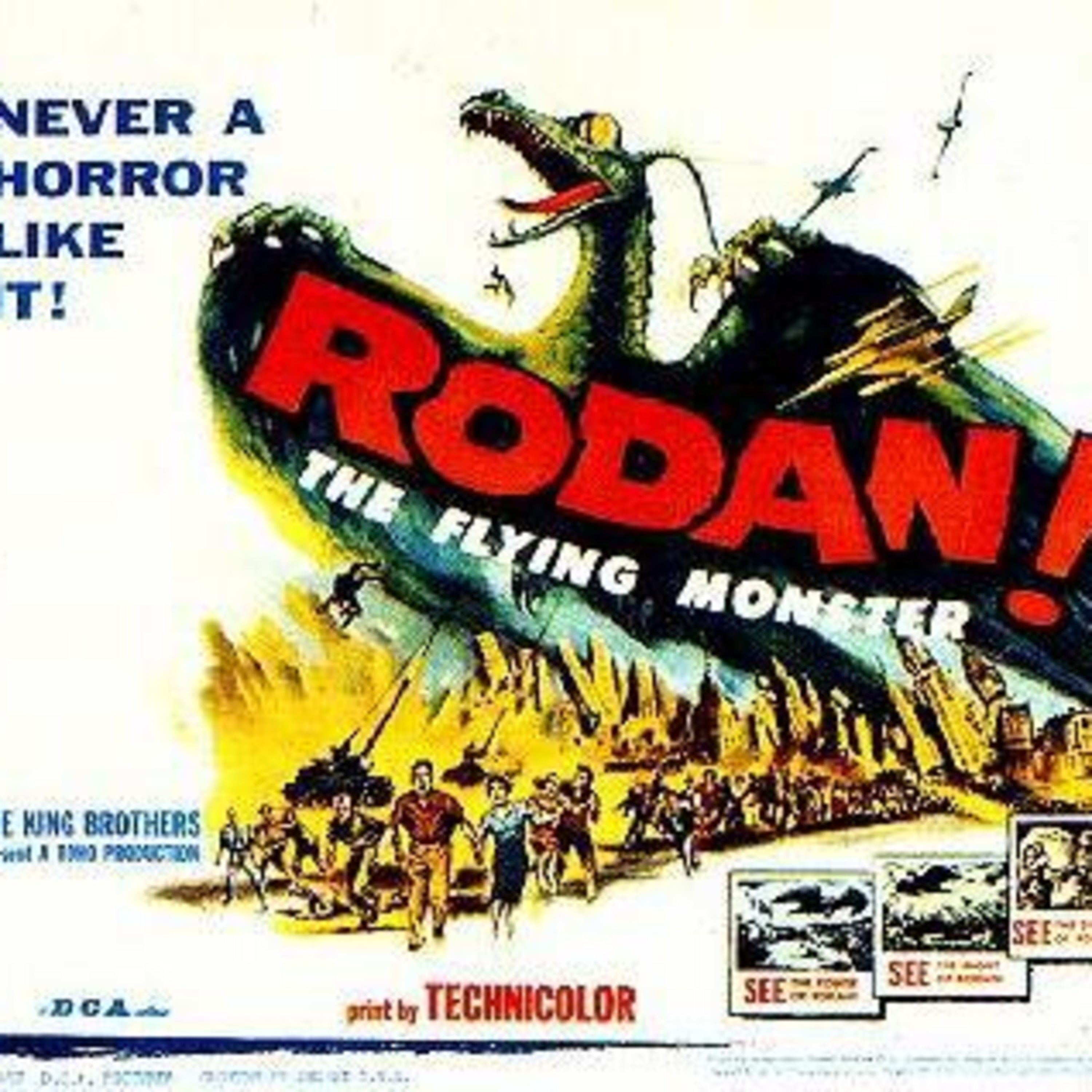 League of Ordinary Gentlemen Podcast Episode #426 - The League Vs. Rodan (1956) episode artwork