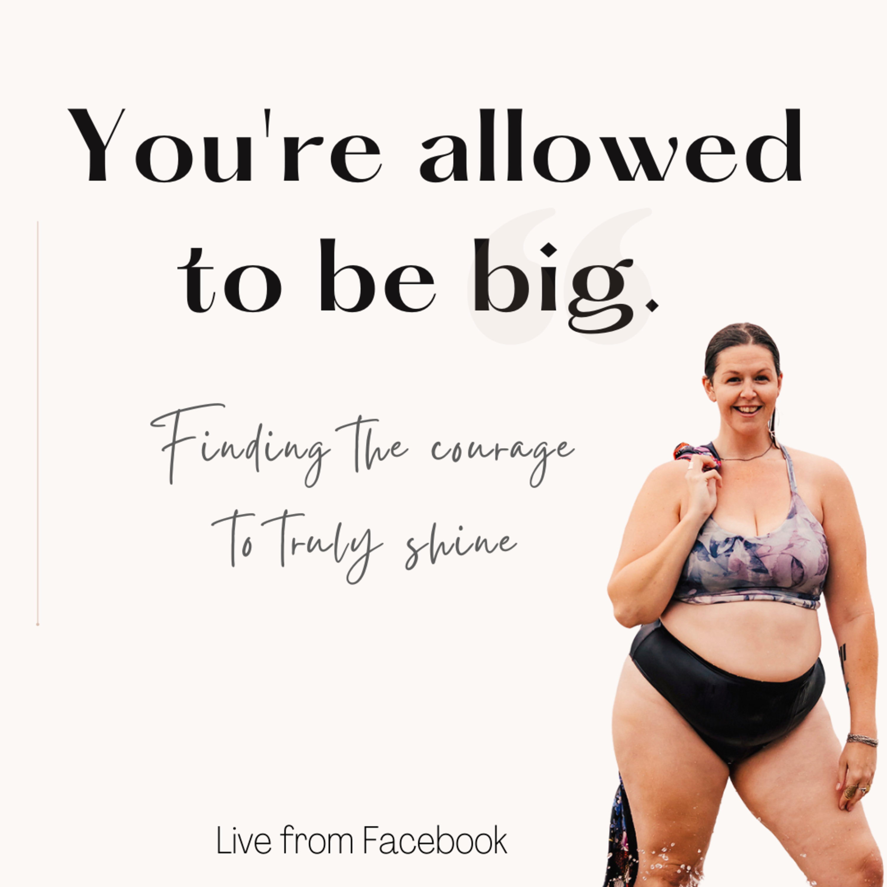 Episode #100 Self Love Lifts- You're allowed to be big episode artwork