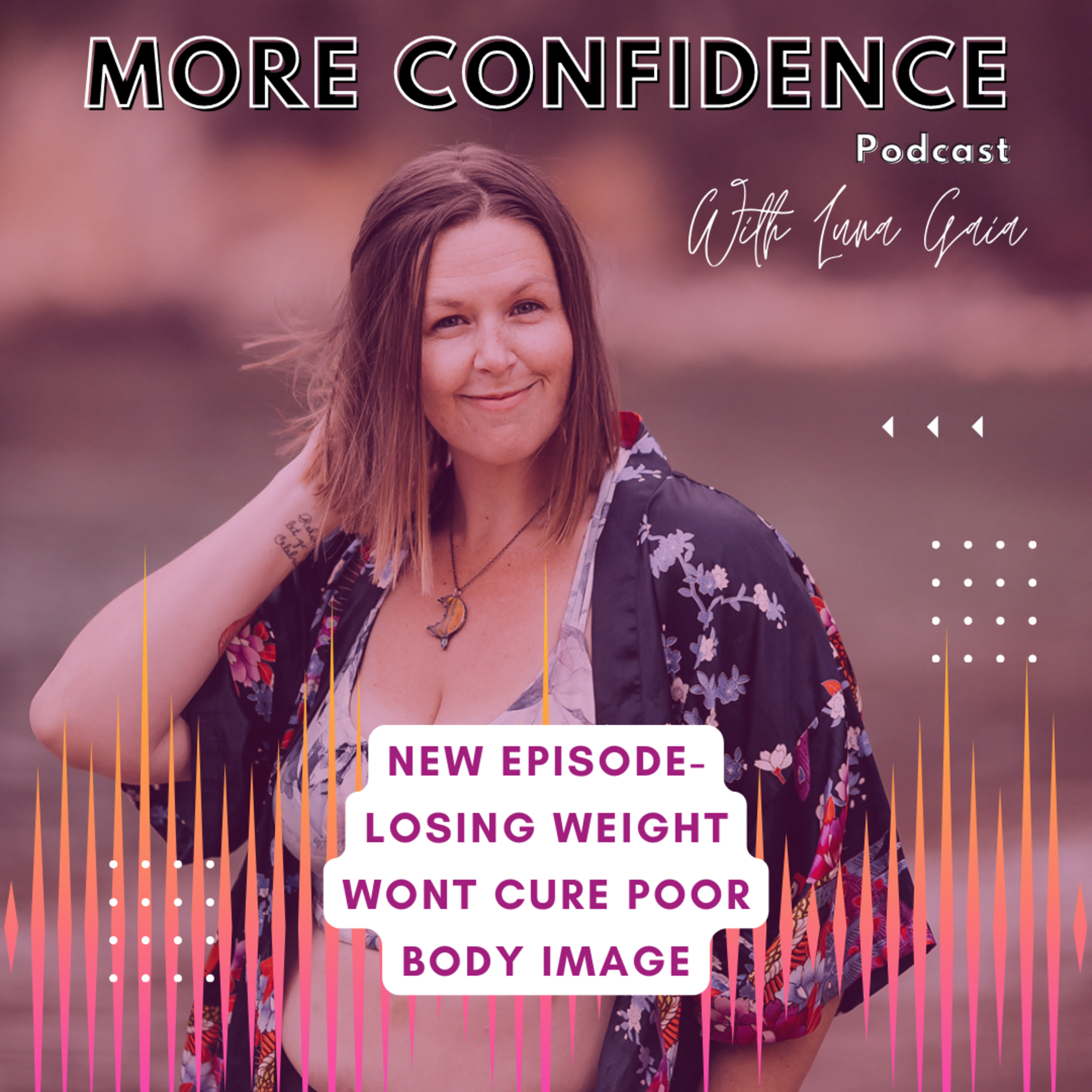 Episode #124 You'll still be self conscious when you lose weight episode artwork