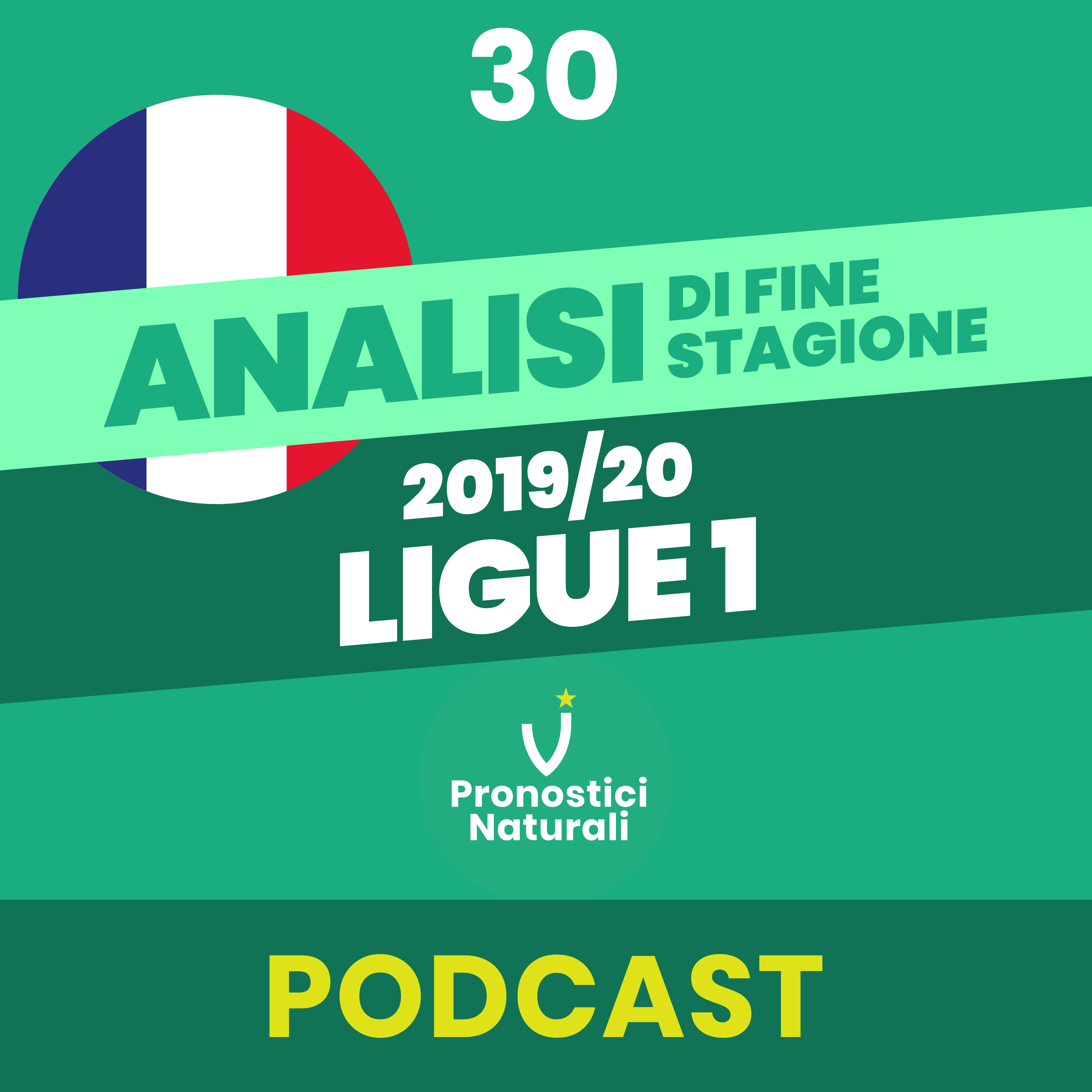 [POST CAMPIONATI] Francia Ligue 1, analisi performance pronostici naturali della stagione 2019/20. episode artwork