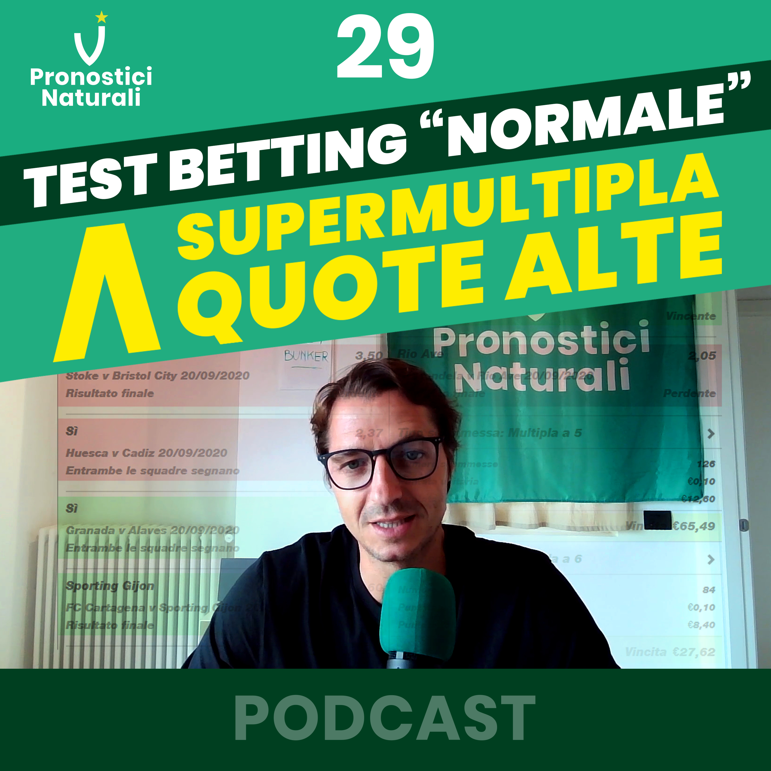 Ho fatto un (altro) test con la SuperMultiplaQuoteAlte con il betting “normale”, ecco i risultati. episode artwork