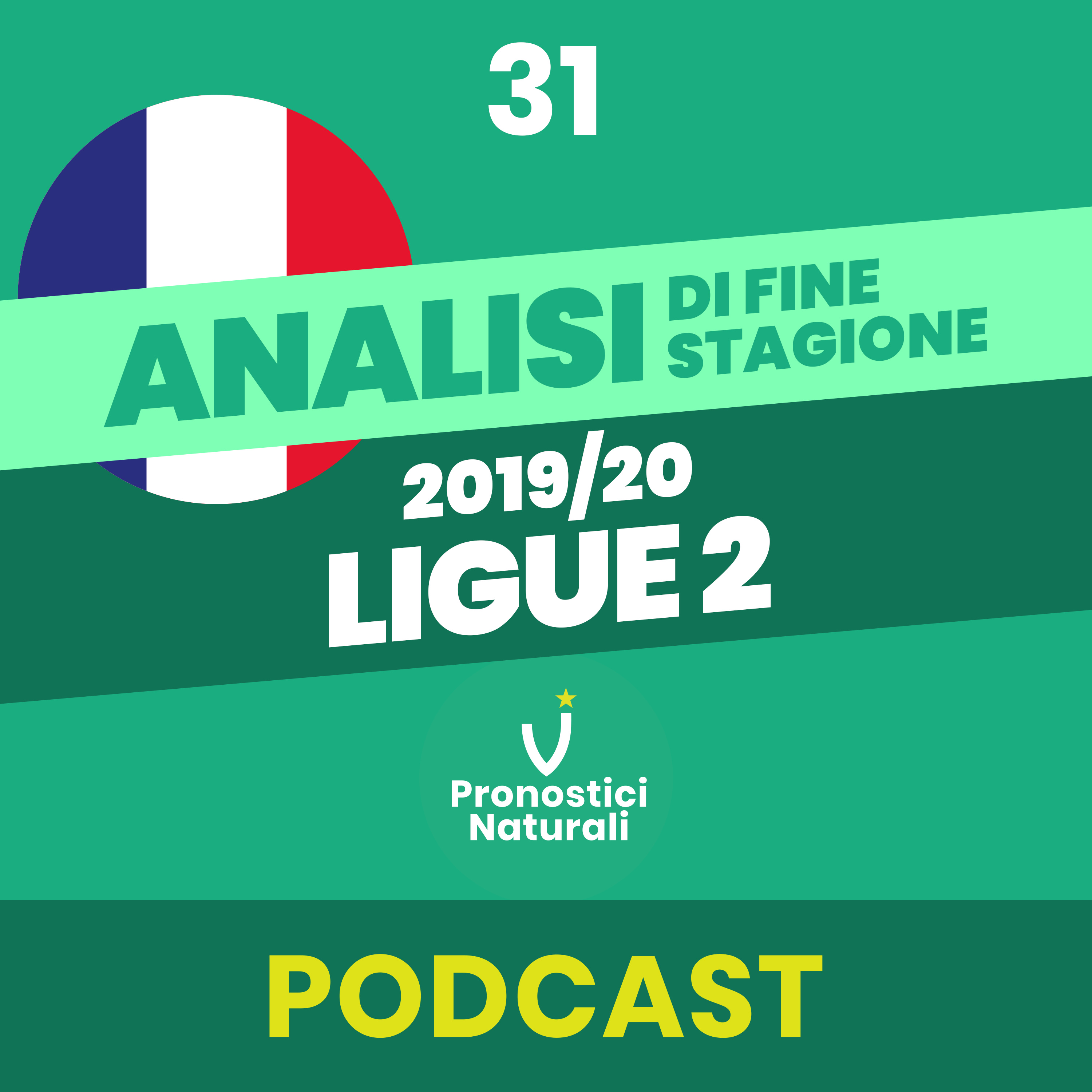 [POST CAMPIONATI] Francia Ligue 2 meglio della 1, analisi pronostici naturali stagione 2019/20. episode artwork