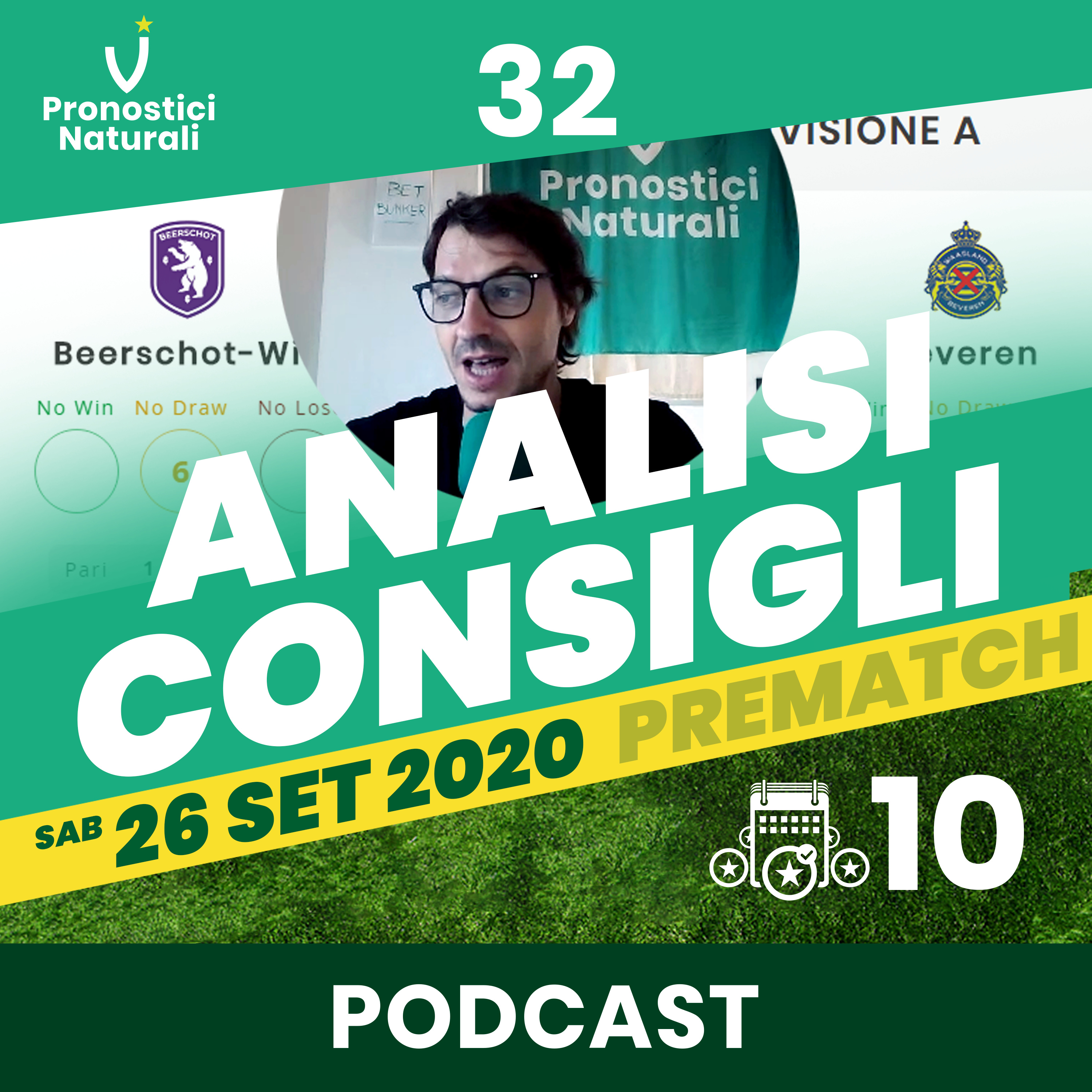 [PRONOSTICI] Analisi pre partite e betting oggi 26 settembre e 10 prono naturali in Belgio e Scozia. episode artwork