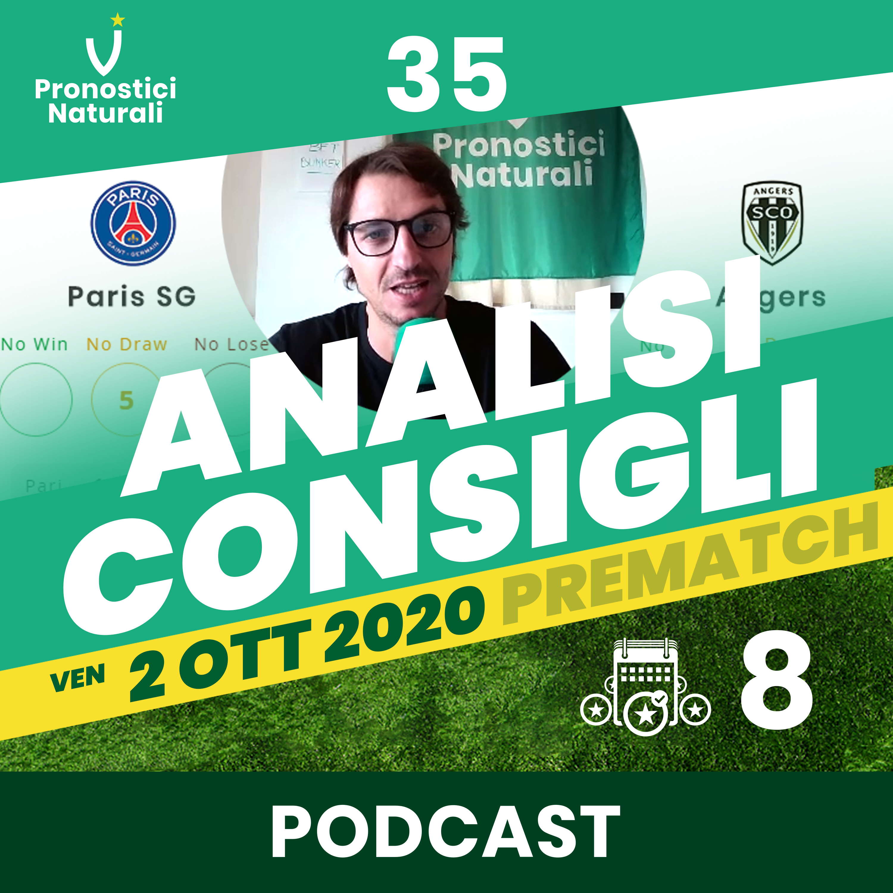 [PRONOSTICI] Naturali Venerdì 2 ottobre analisi betting pre partite Belgio, Scozia e Francia Ligue 1 episode artwork