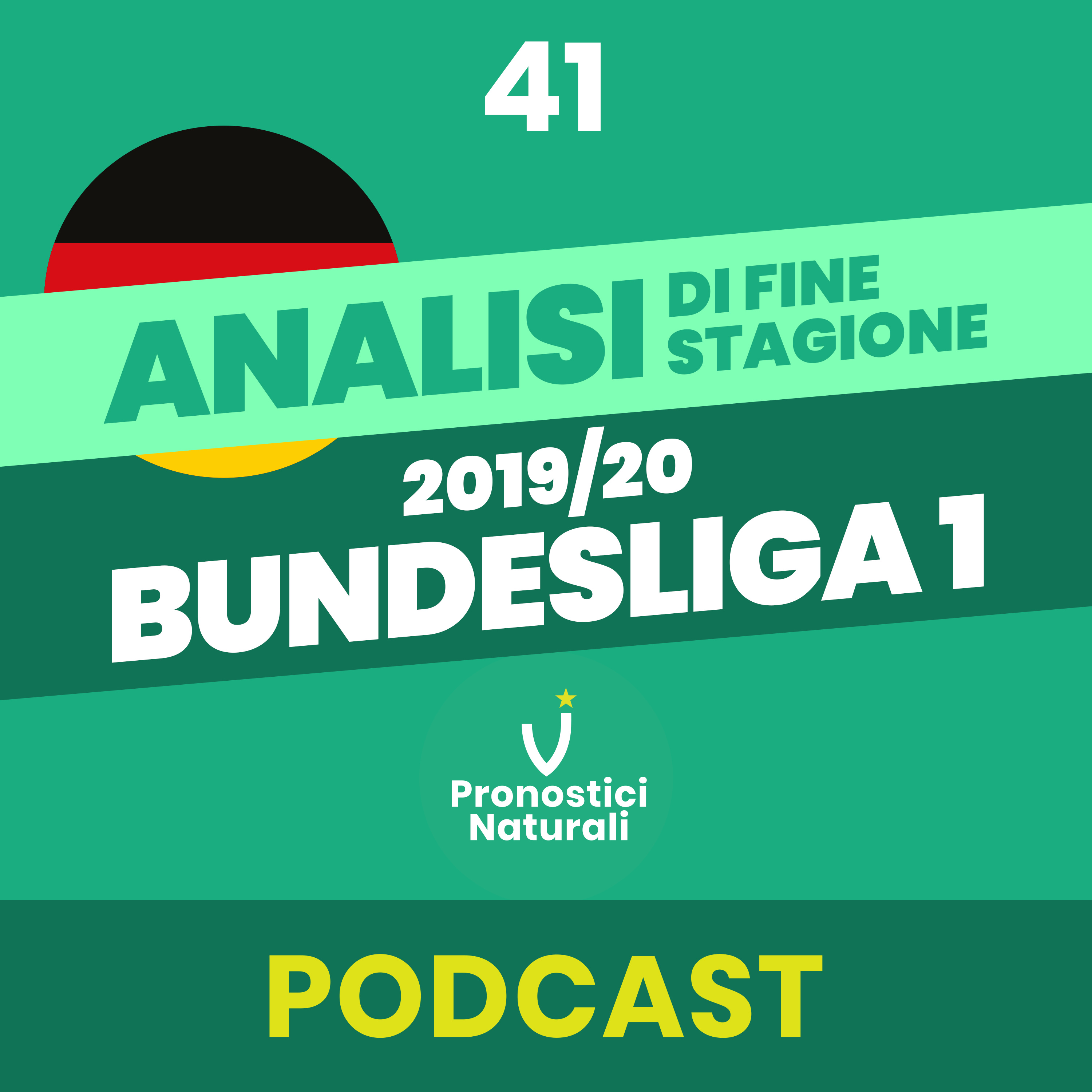[POST CAMPIONATI] Bundesliga, analisi pronostici naturali stagione 2019/20 con principali insight. episode artwork