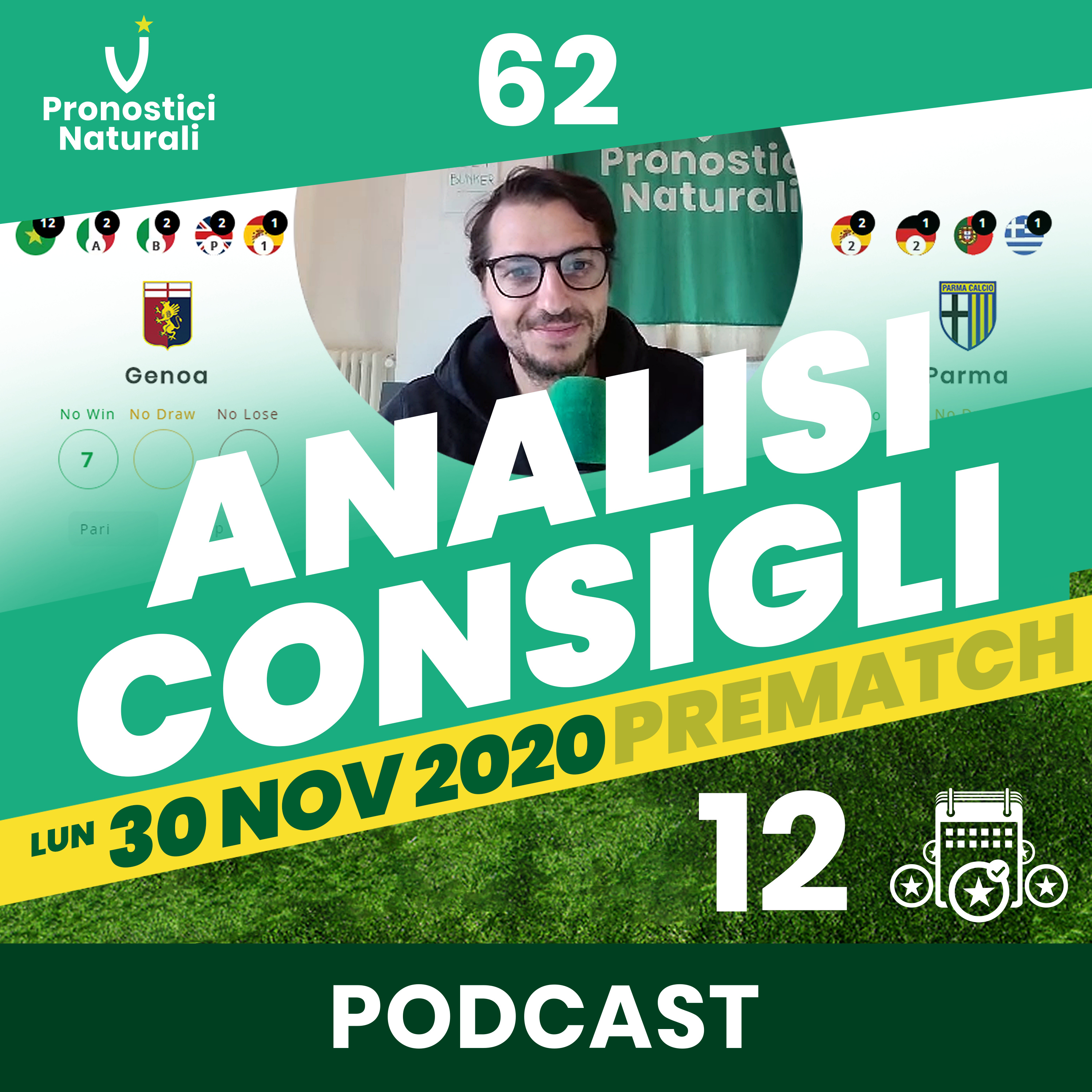 [ANALISI PRE] Speciale Monday Night, oggi 12 pronostici naturali su 8 campionati e… SuperMultipla9! episode artwork