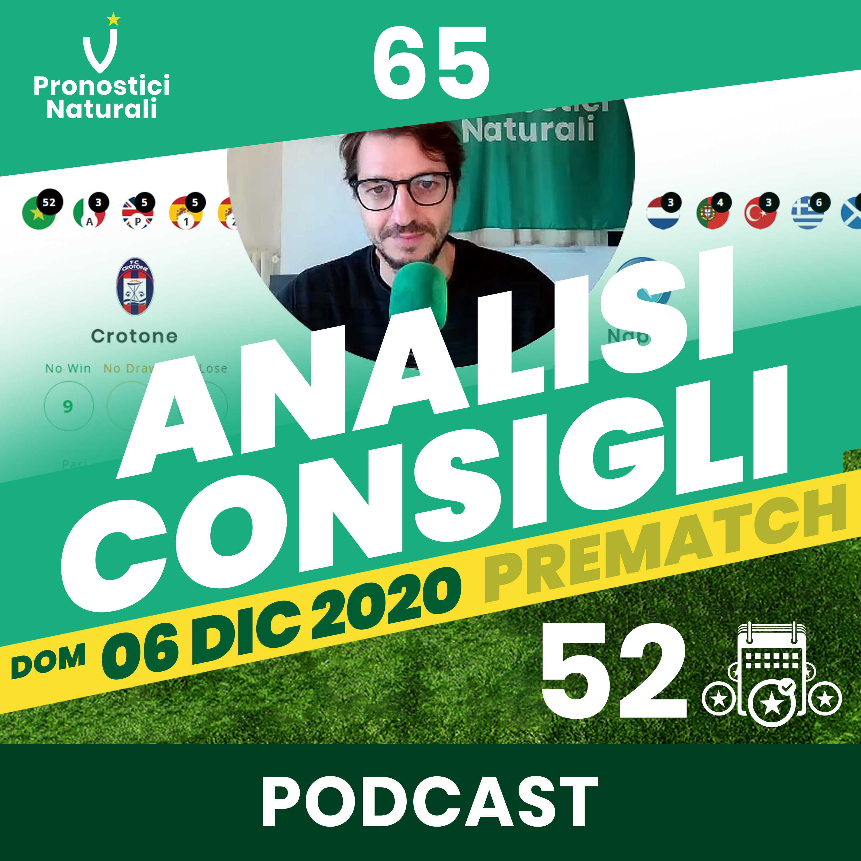 [ANALISI PRE] E anche Sabato messo in bolla! Sotto a chi tocca con i 52 pronostici naturali di oggi. episode artwork