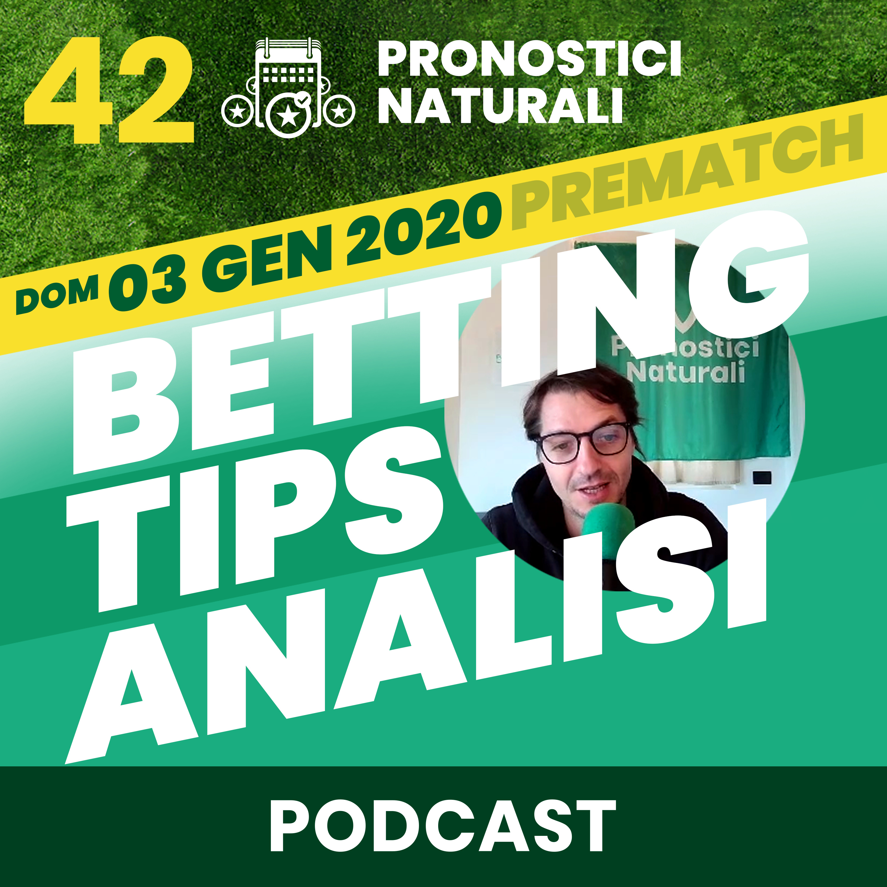 [ANALISI PRE] 42 pronostici naturali oggi, anteprima tabellone e Serie A ma rosico per ieri. episode artwork