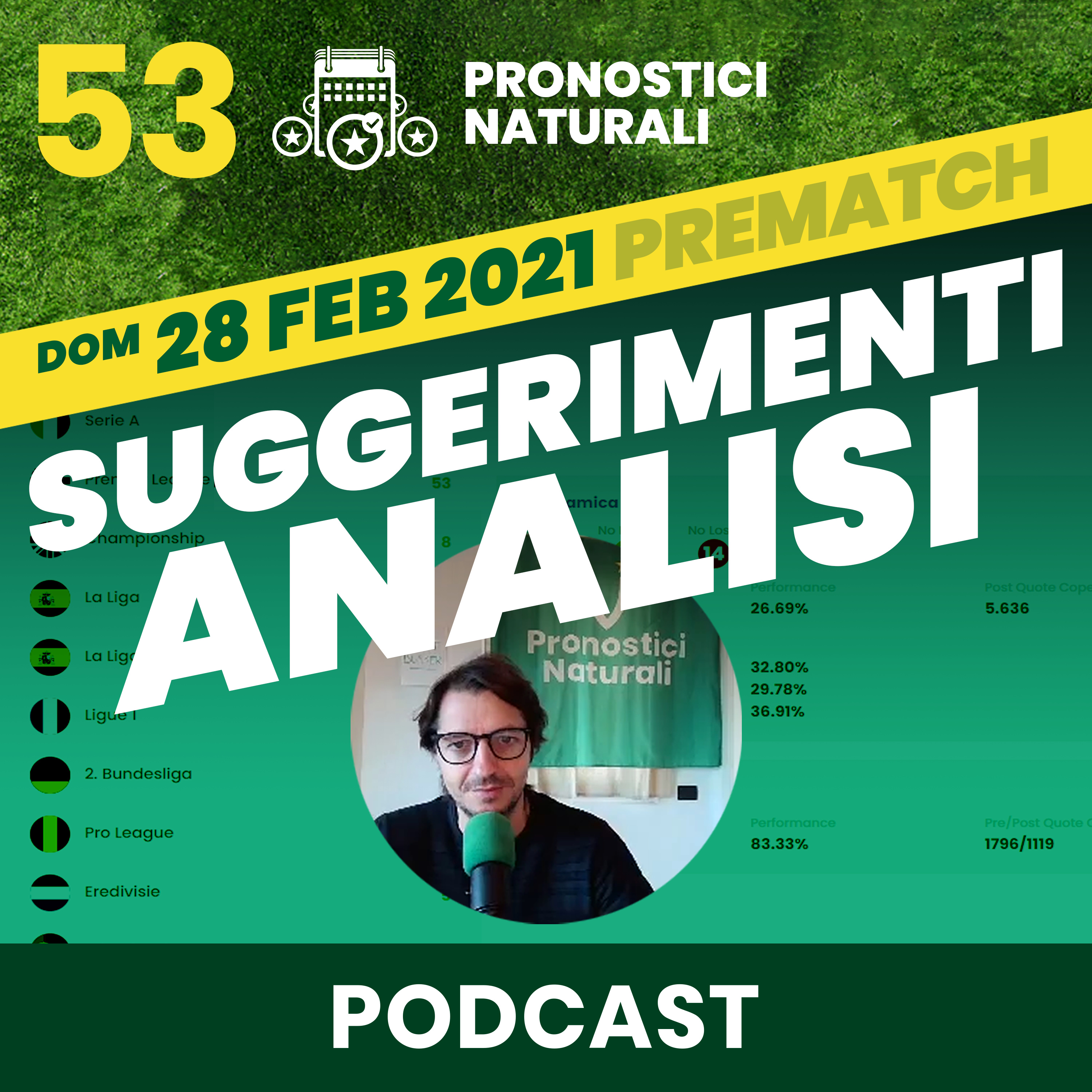 [ANALISI PRE] Suggerimenti betting 58 pronostici naturali oggi per le ultime bolle di Febbraio 2021 episode artwork