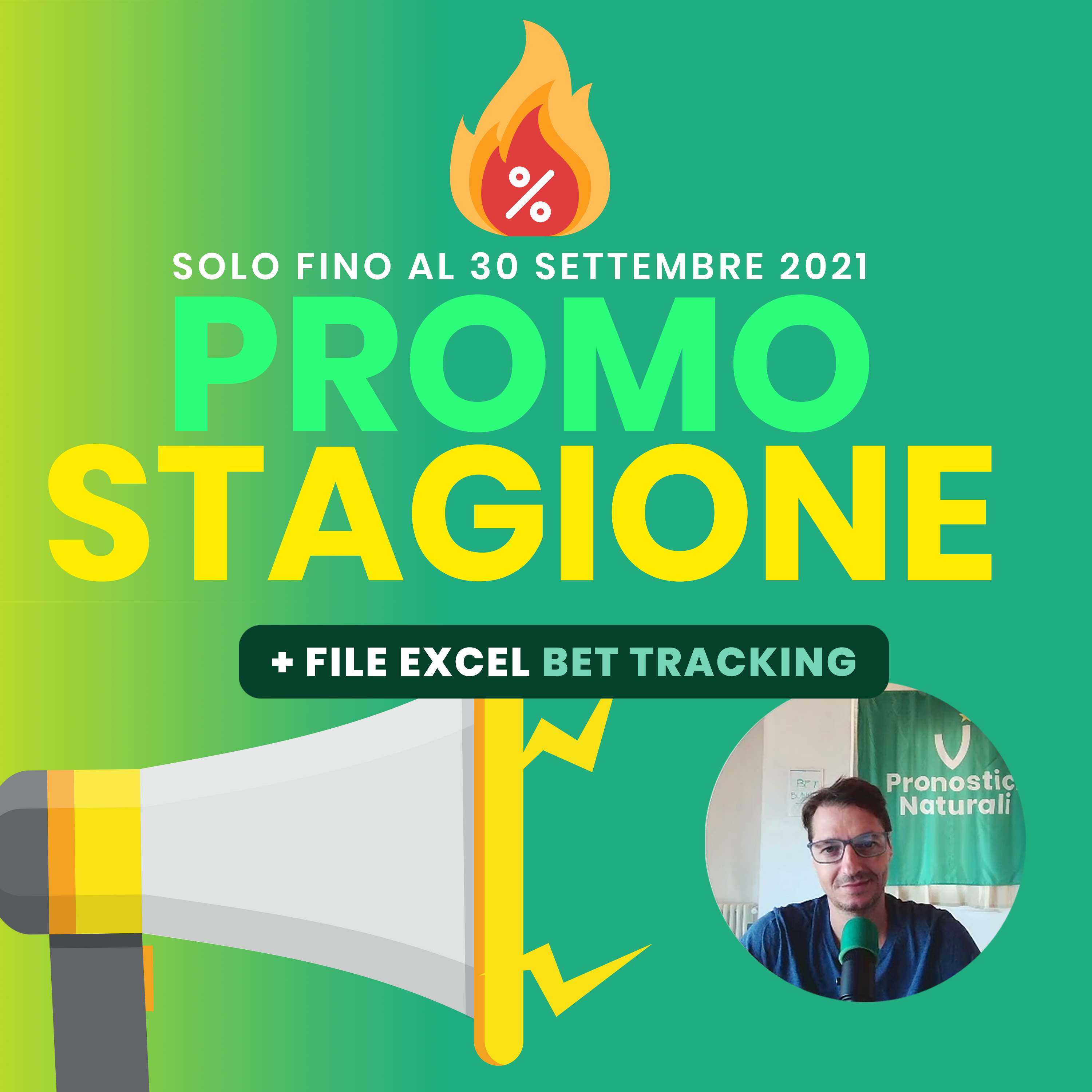 ⚡ PROMO stagionale 🚥 Pronostici Naturali ⚽️⚡ e nuovo file Excel Bet Tracking | Scaricalo gratis 💚 episode artwork