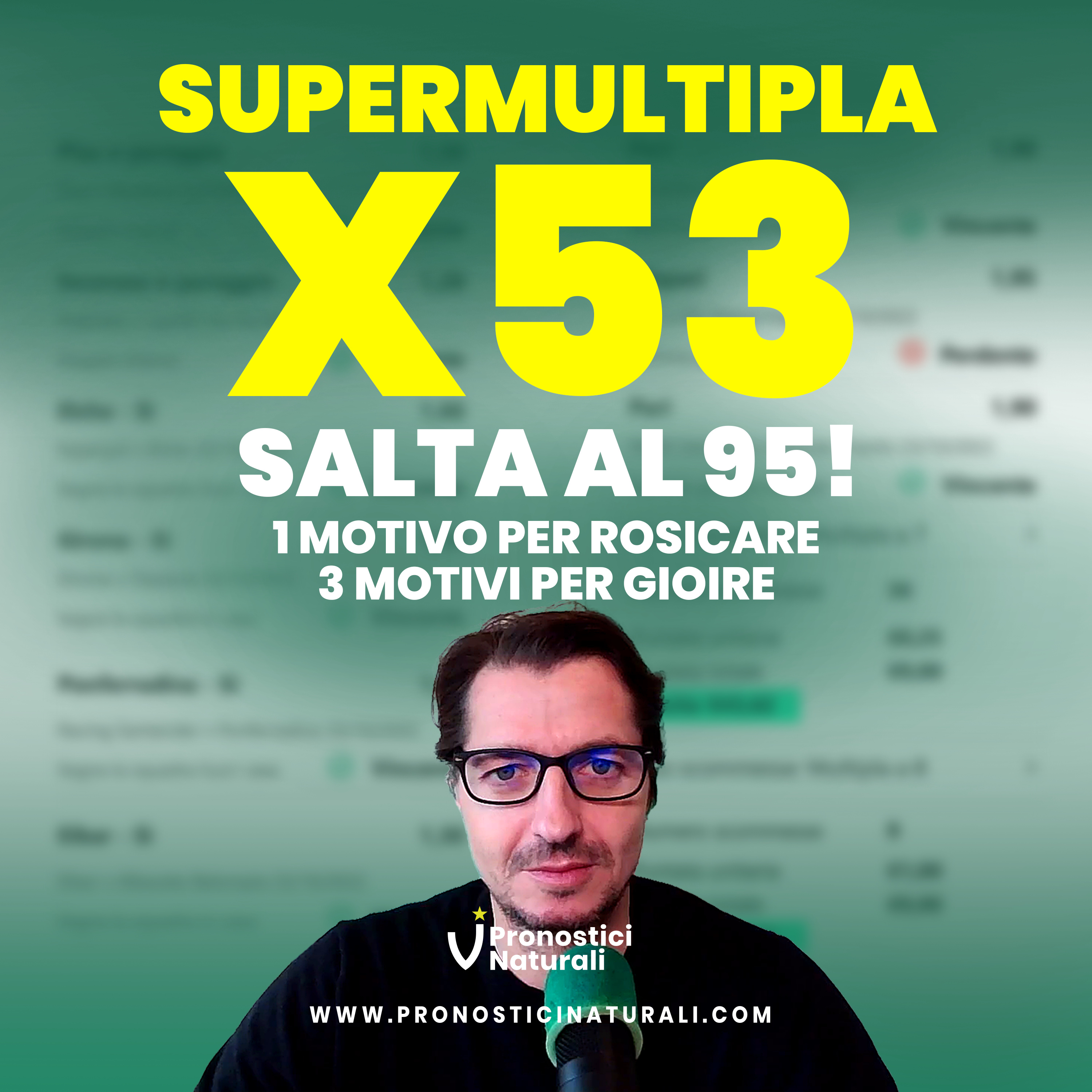 Speciale SuperMultipla X53 che salta al 95!!! Perché rosico e perché gioisco episode artwork
