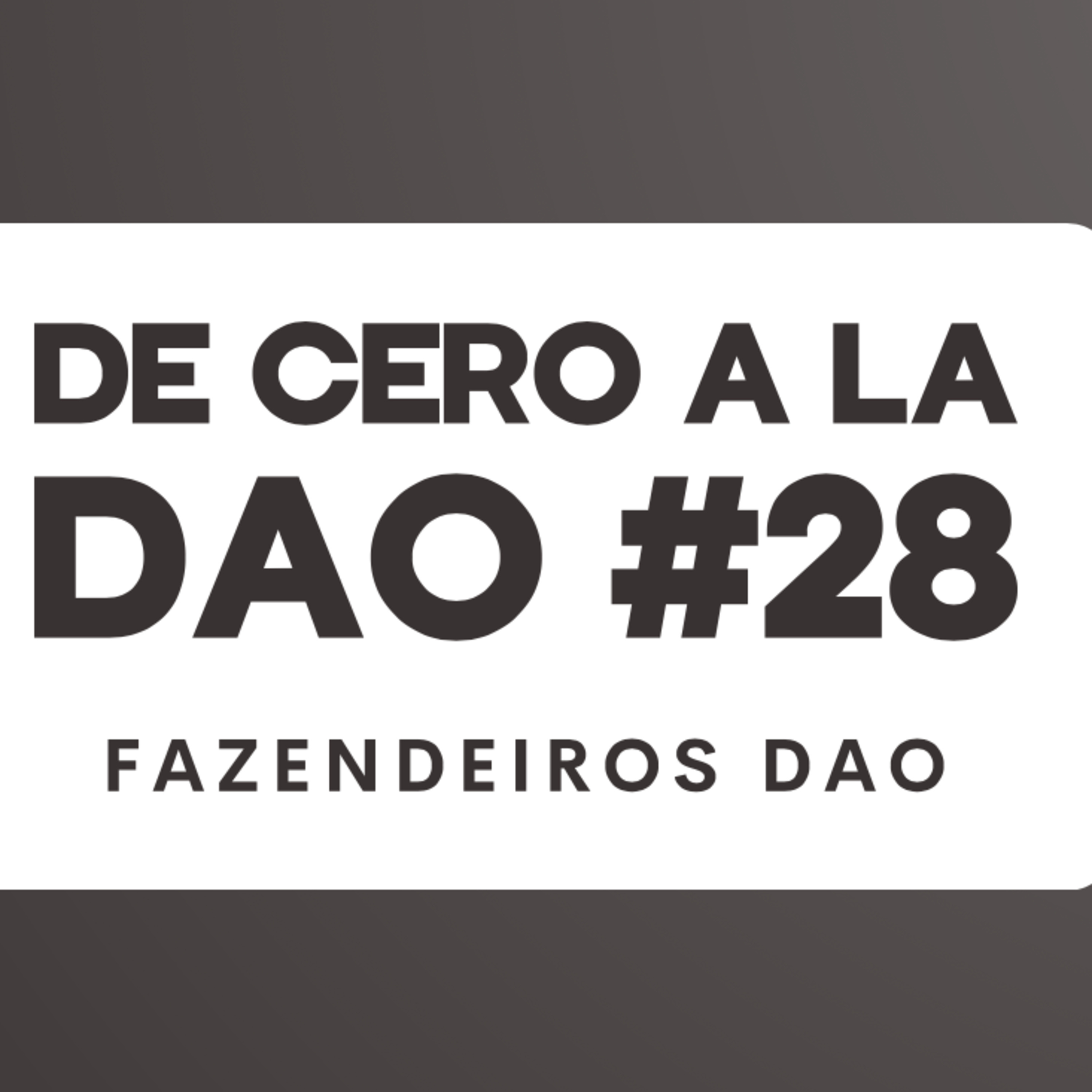 De cero a la DAO