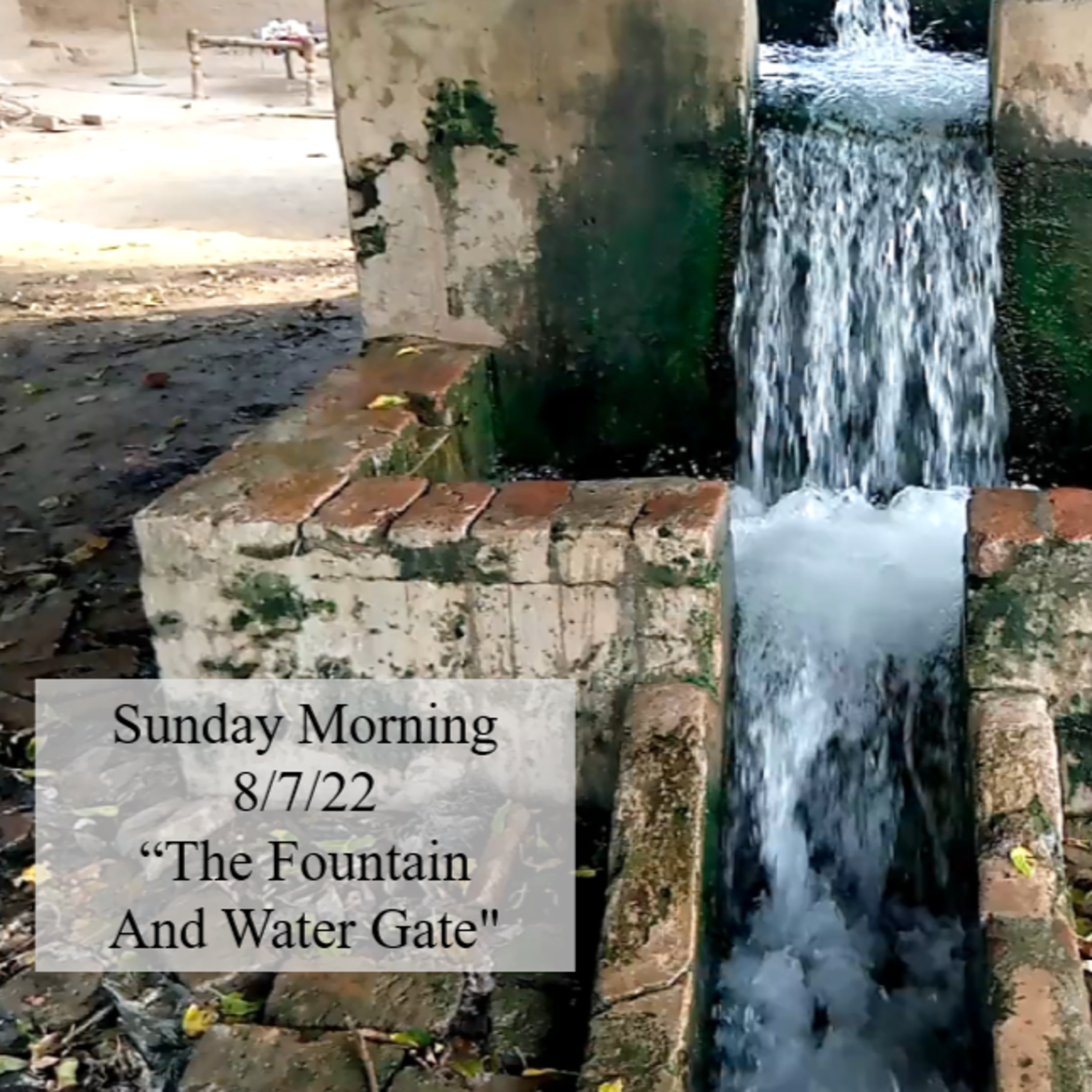 The Fountain and Water Gate - Pastor Metzger episode artwork