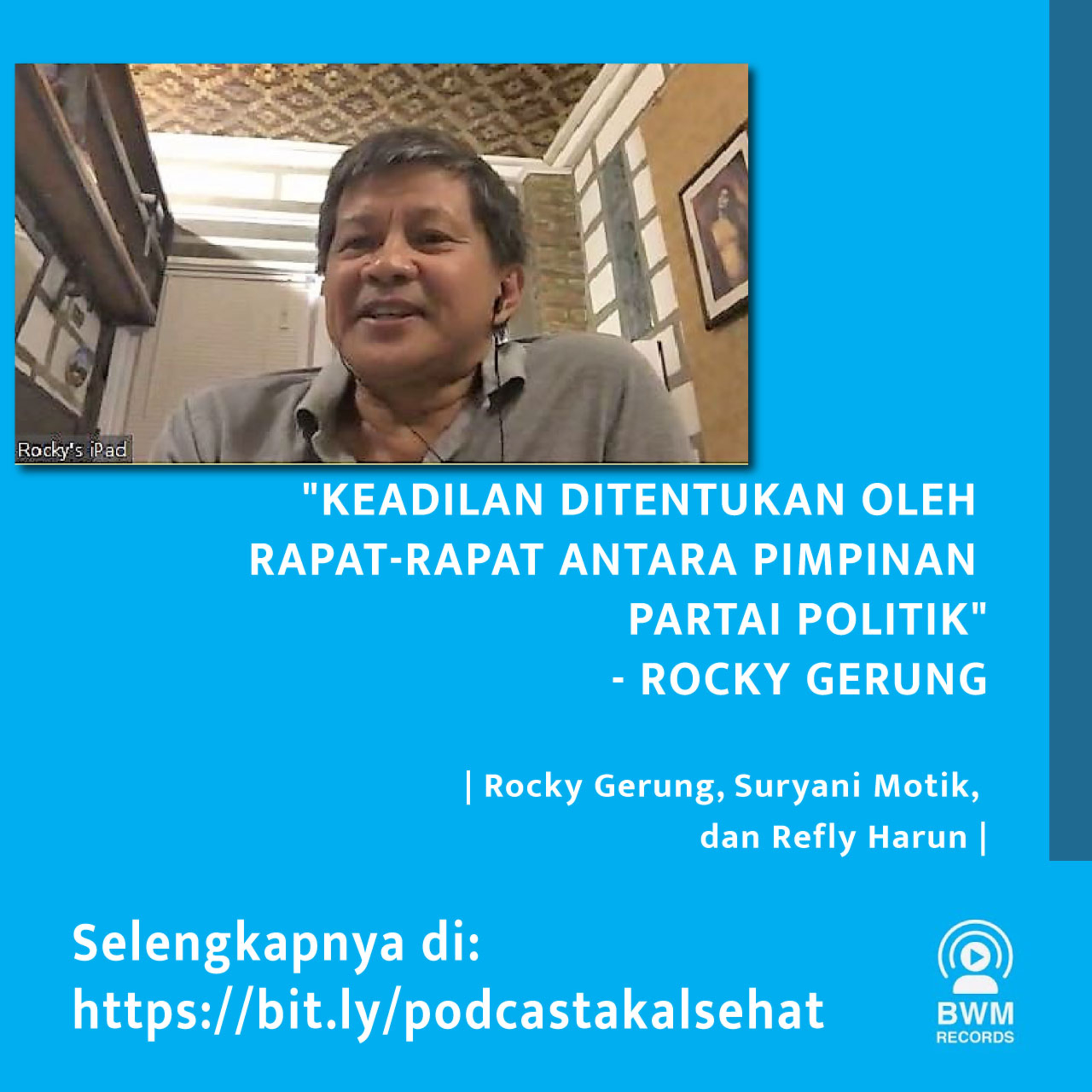 Podcast Akal Sehat Rocky Gerung Official Podcast