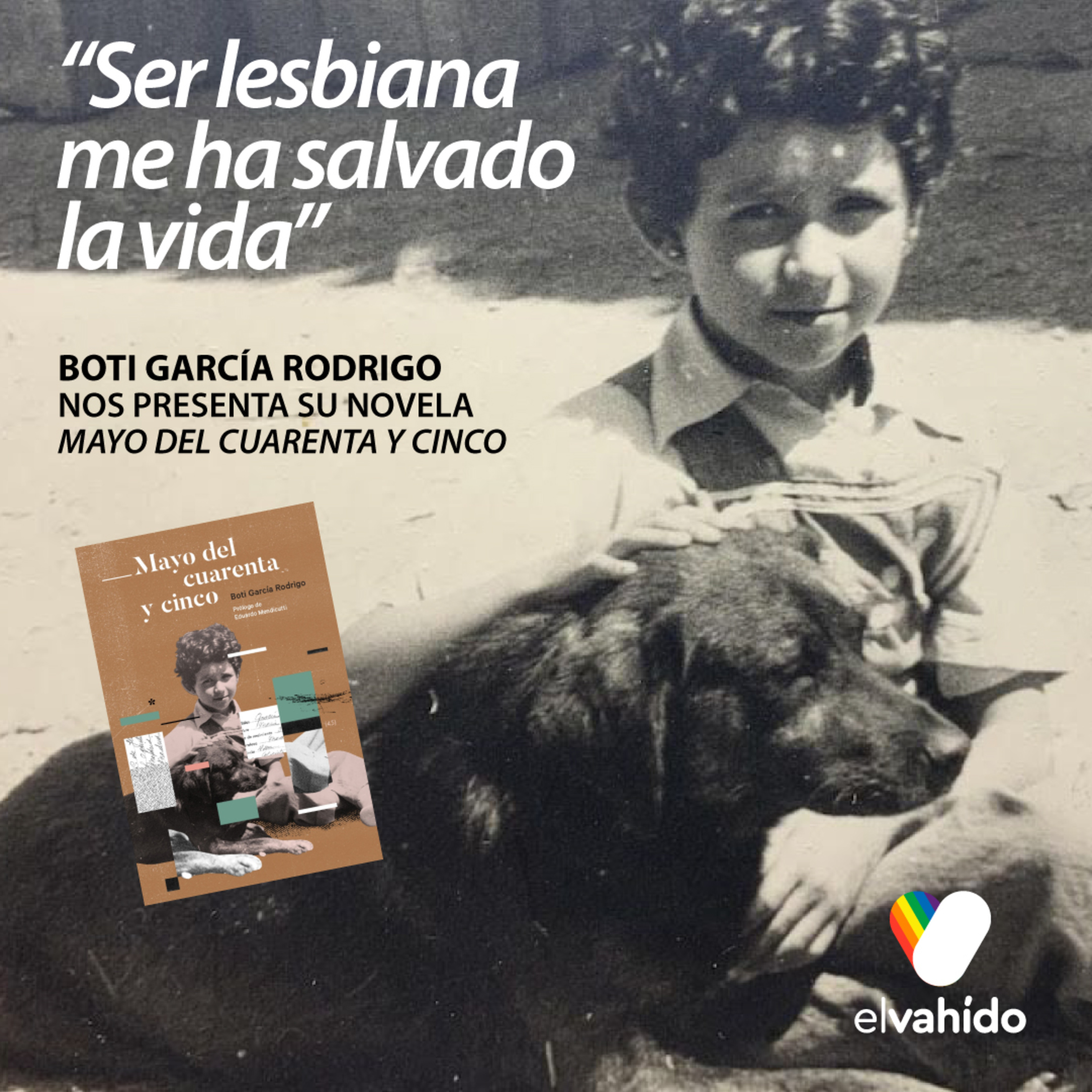 Boti García Rodrigo presenta su libro "Mayo del cuarenta y cinco"