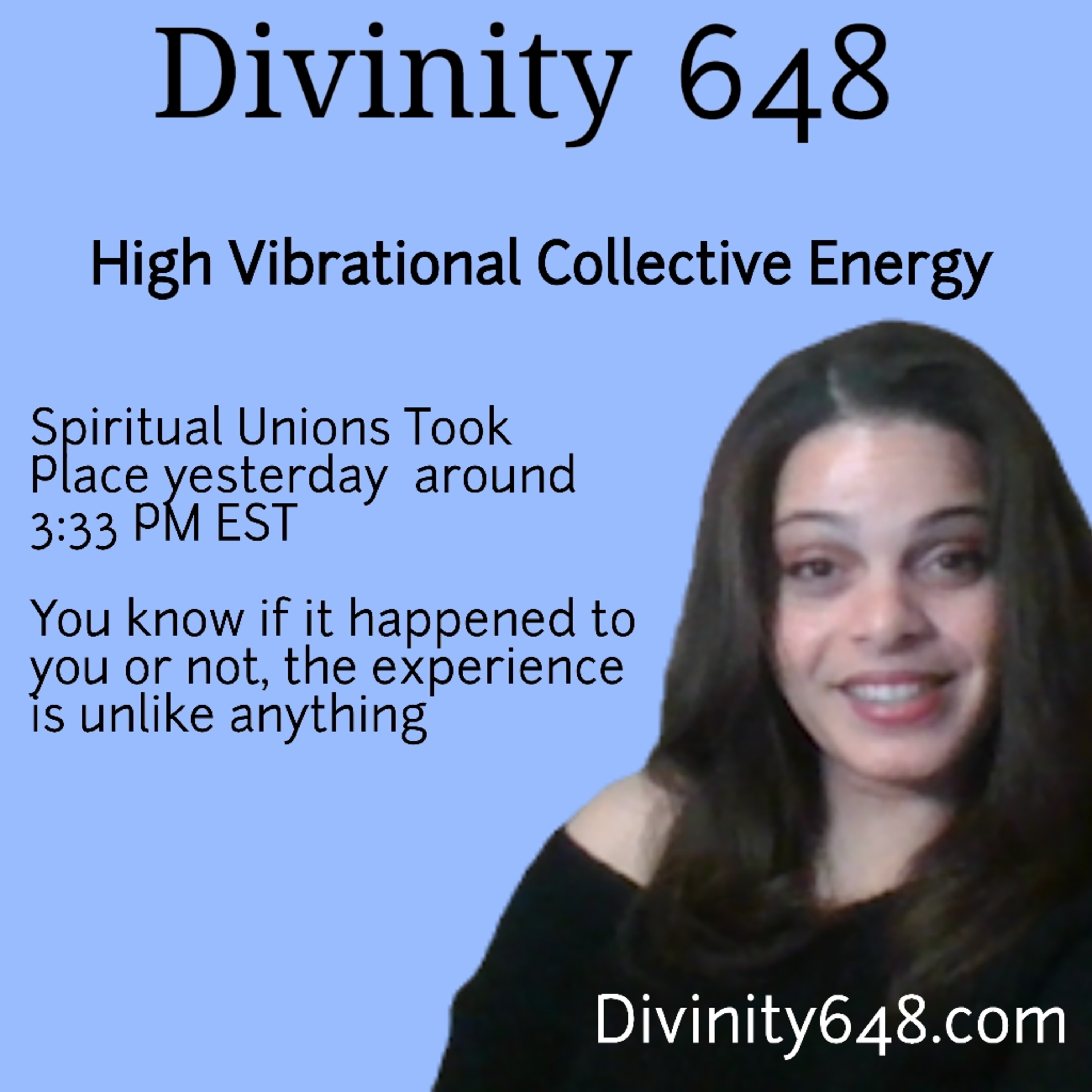 Congratulations on the Divine Union! Beyond Intimate and Perfect in everyway!! 7 Days of Blessings!