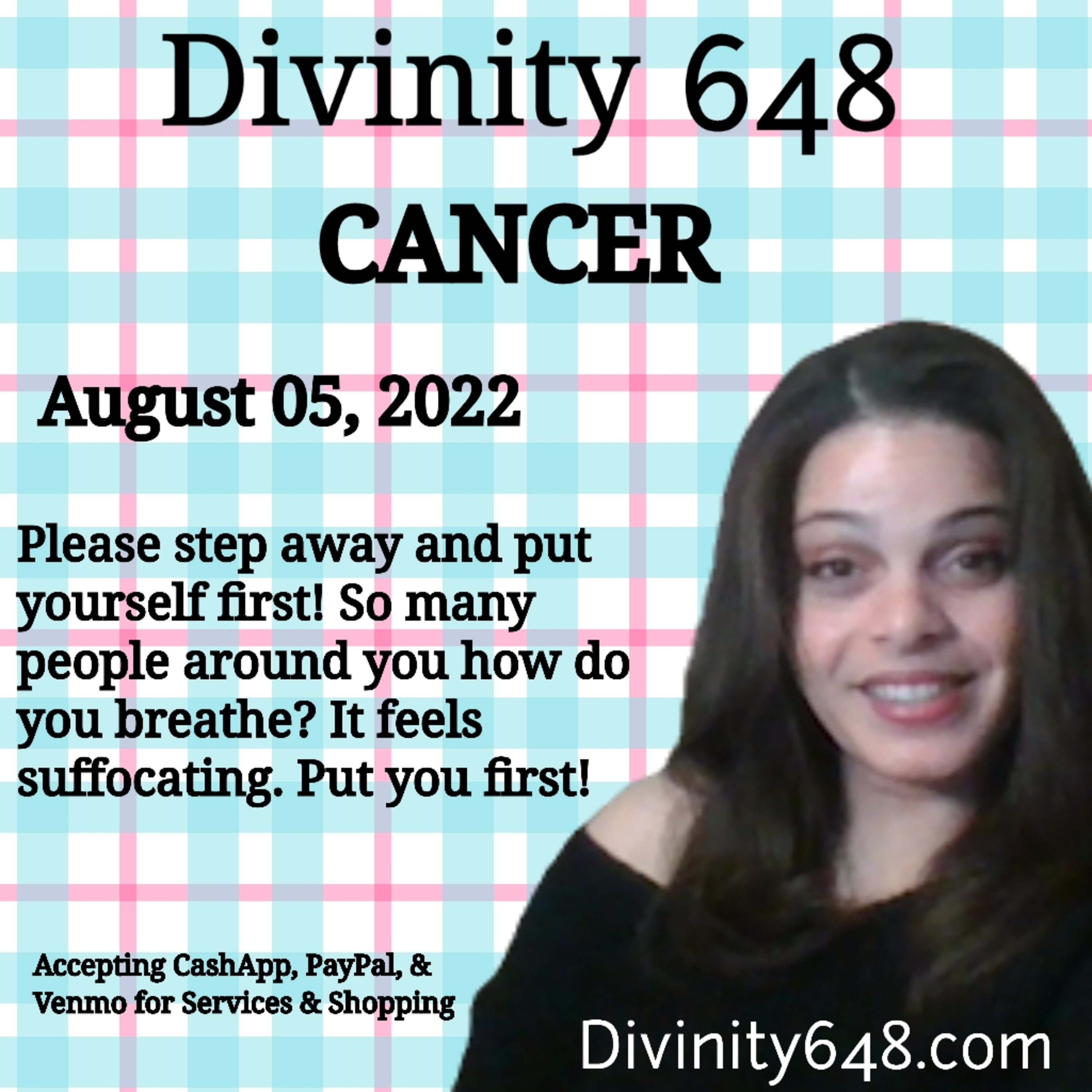 #Cancer so many people around you how do you breathe? It feels suffocating. Put you first!