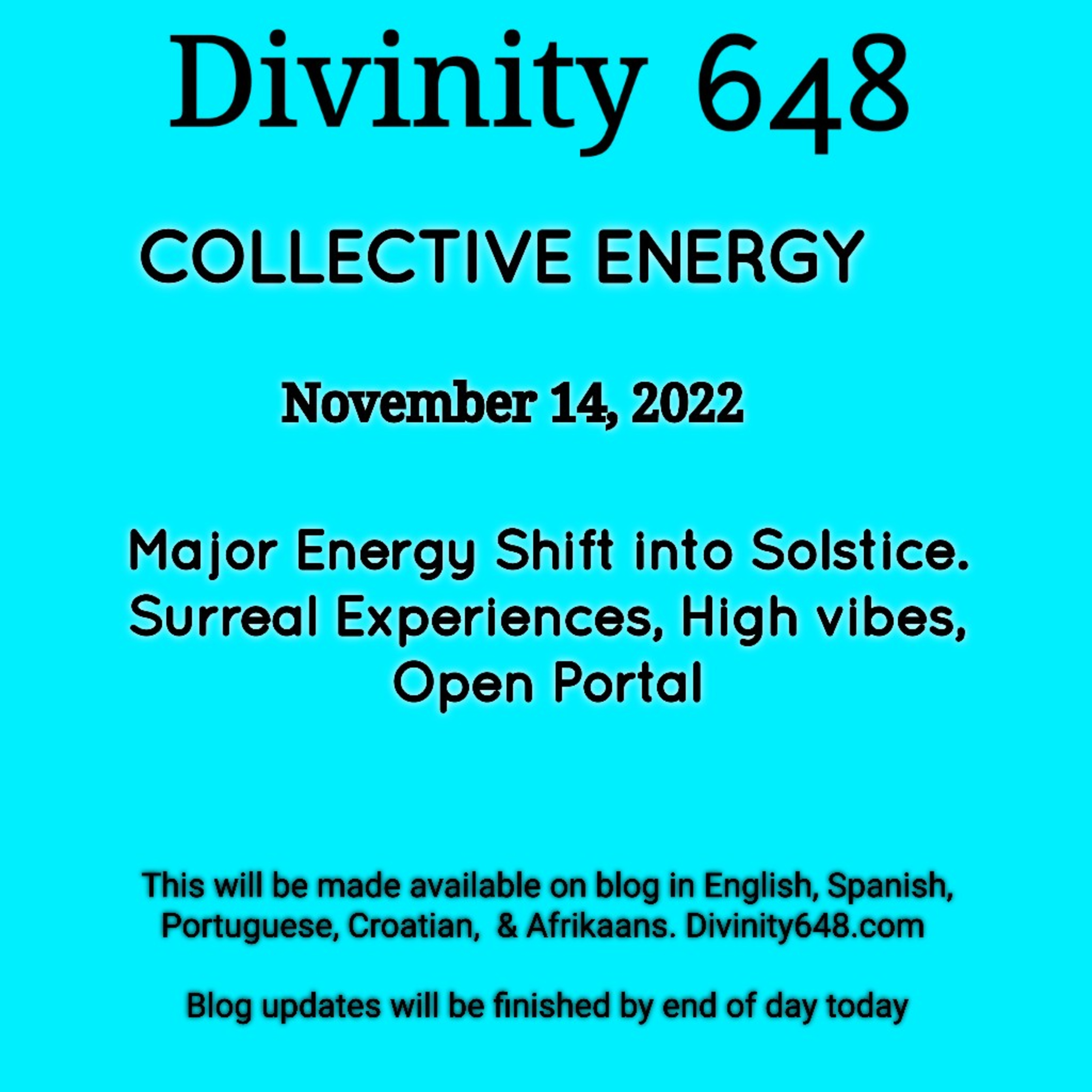 Major Energy Shift into Solstice. Surreal Experiences, High vibes, Open Portal.