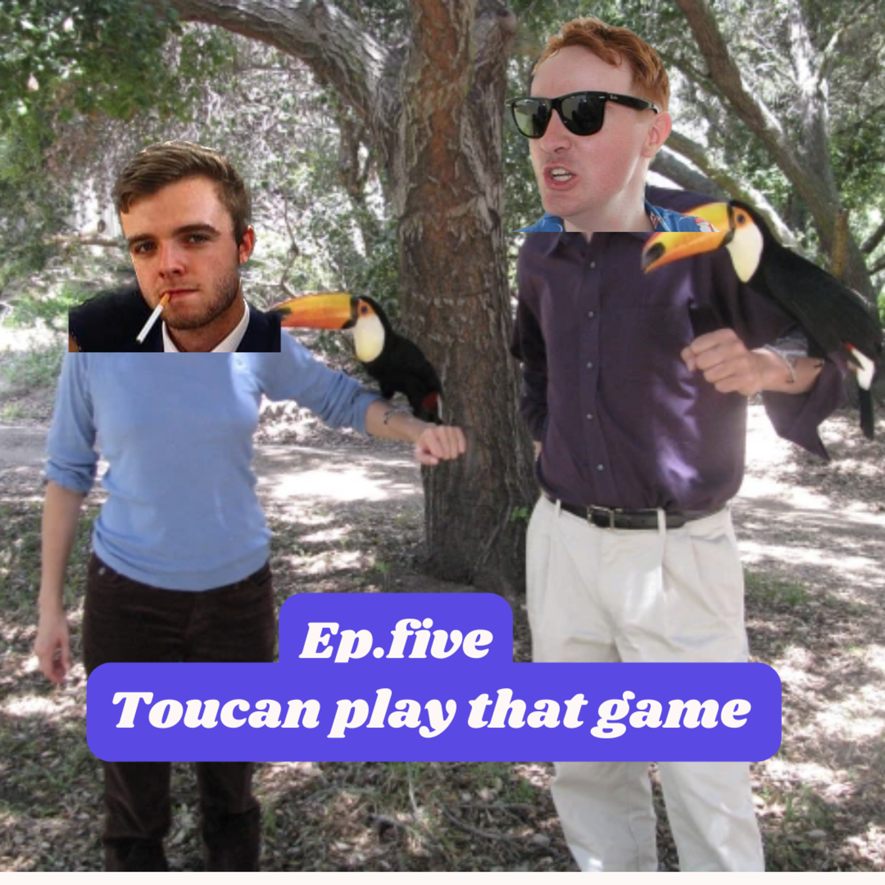 Episode five: Toucan play that game episode artwork