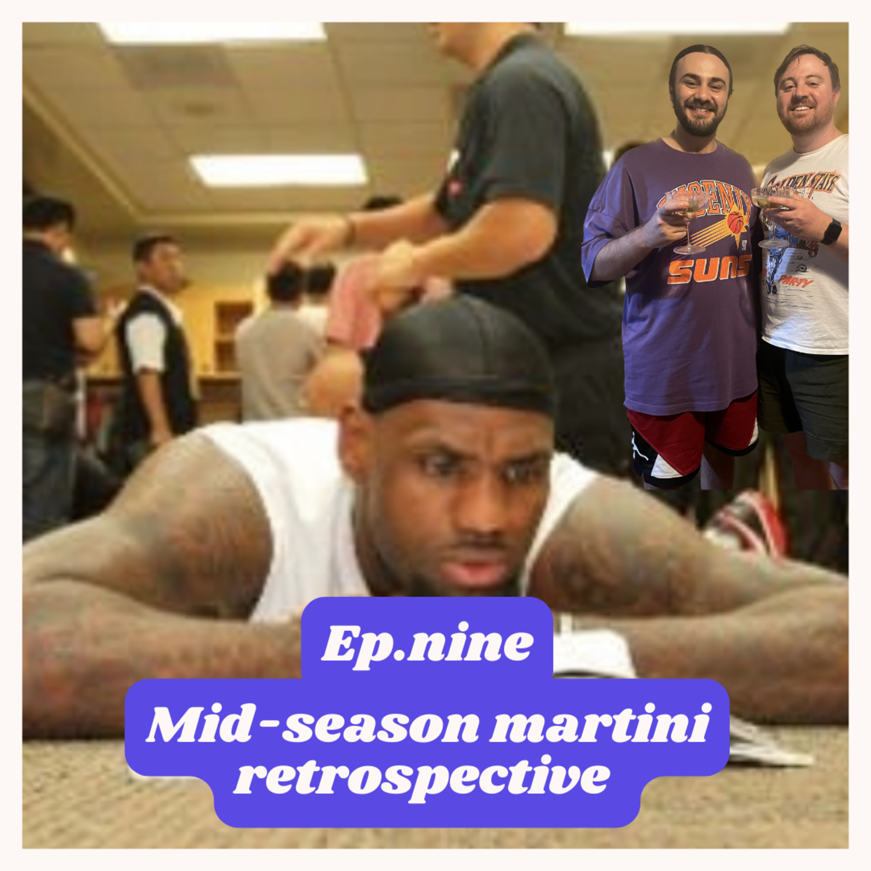 Episode nine: Mid-season martini retrospective episode artwork