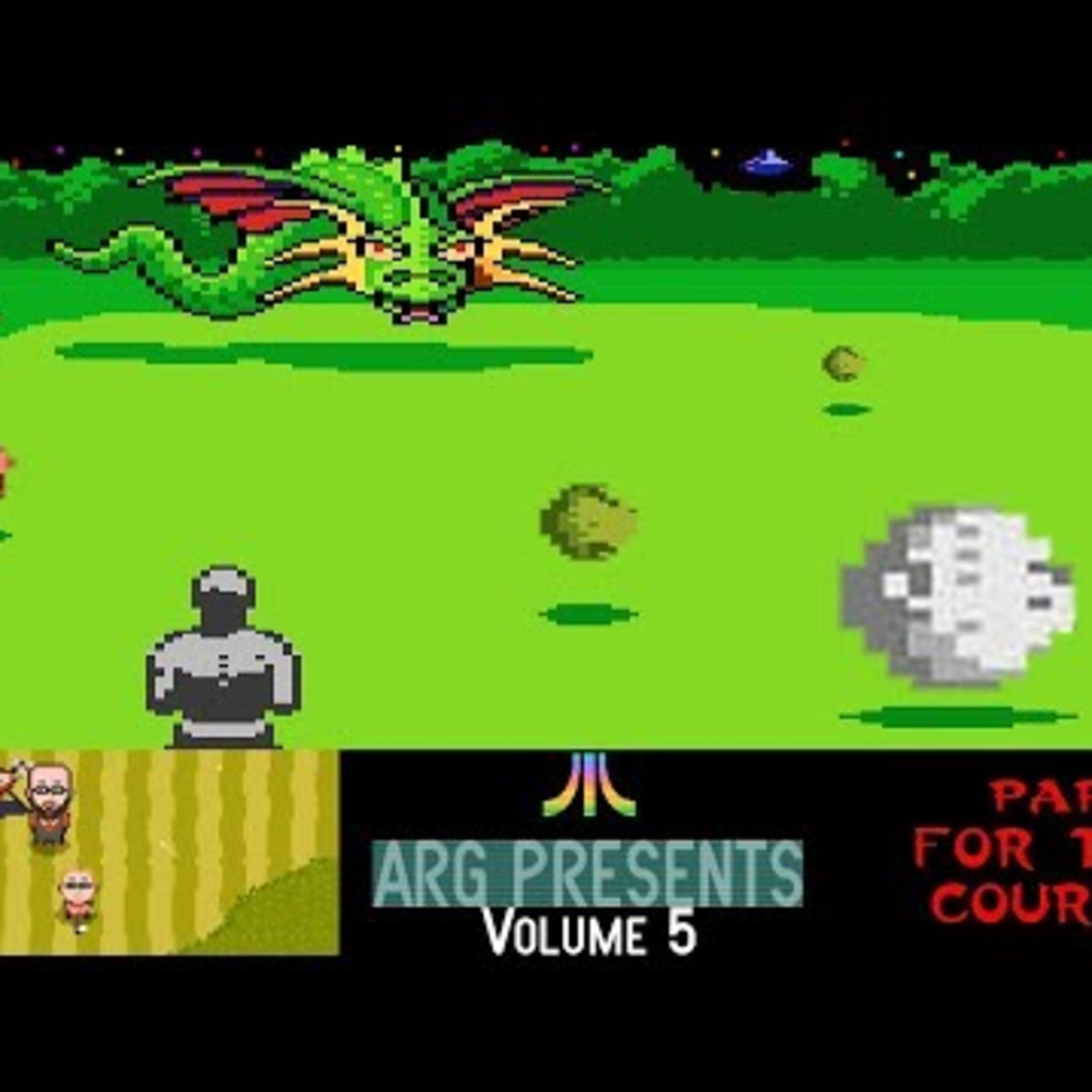 7800 Pro System - Ninja Golf and Asteroids - ARG Presents 5 (Classic) episode artwork