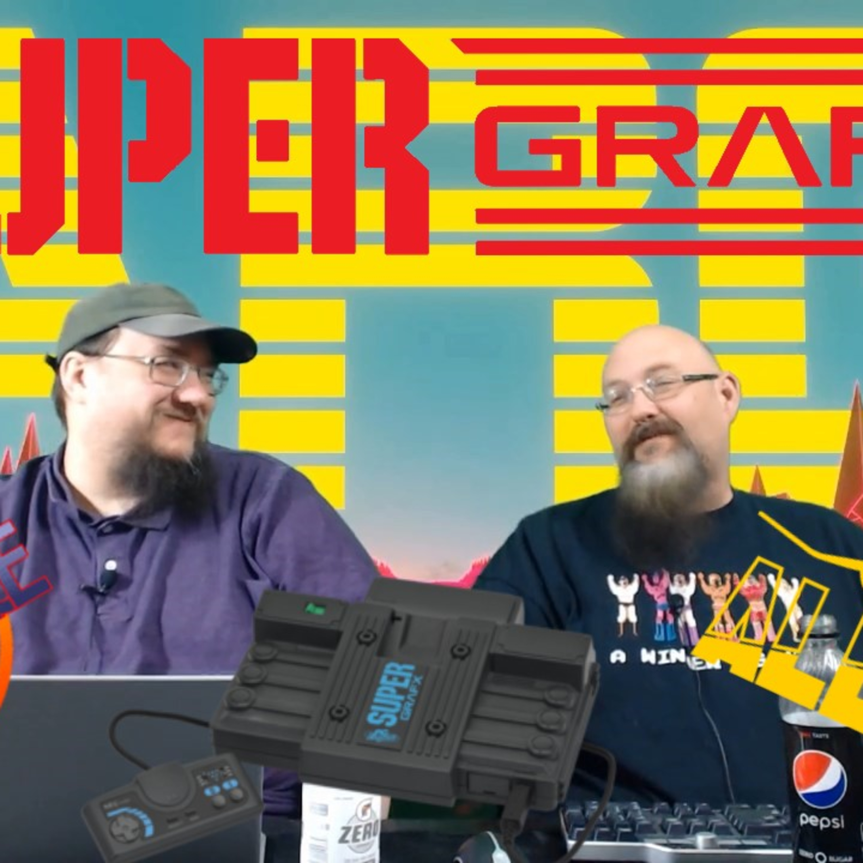 SuperGrafx Console - Aldynes & Battle Ace - ARG Presents 86 episode artwork