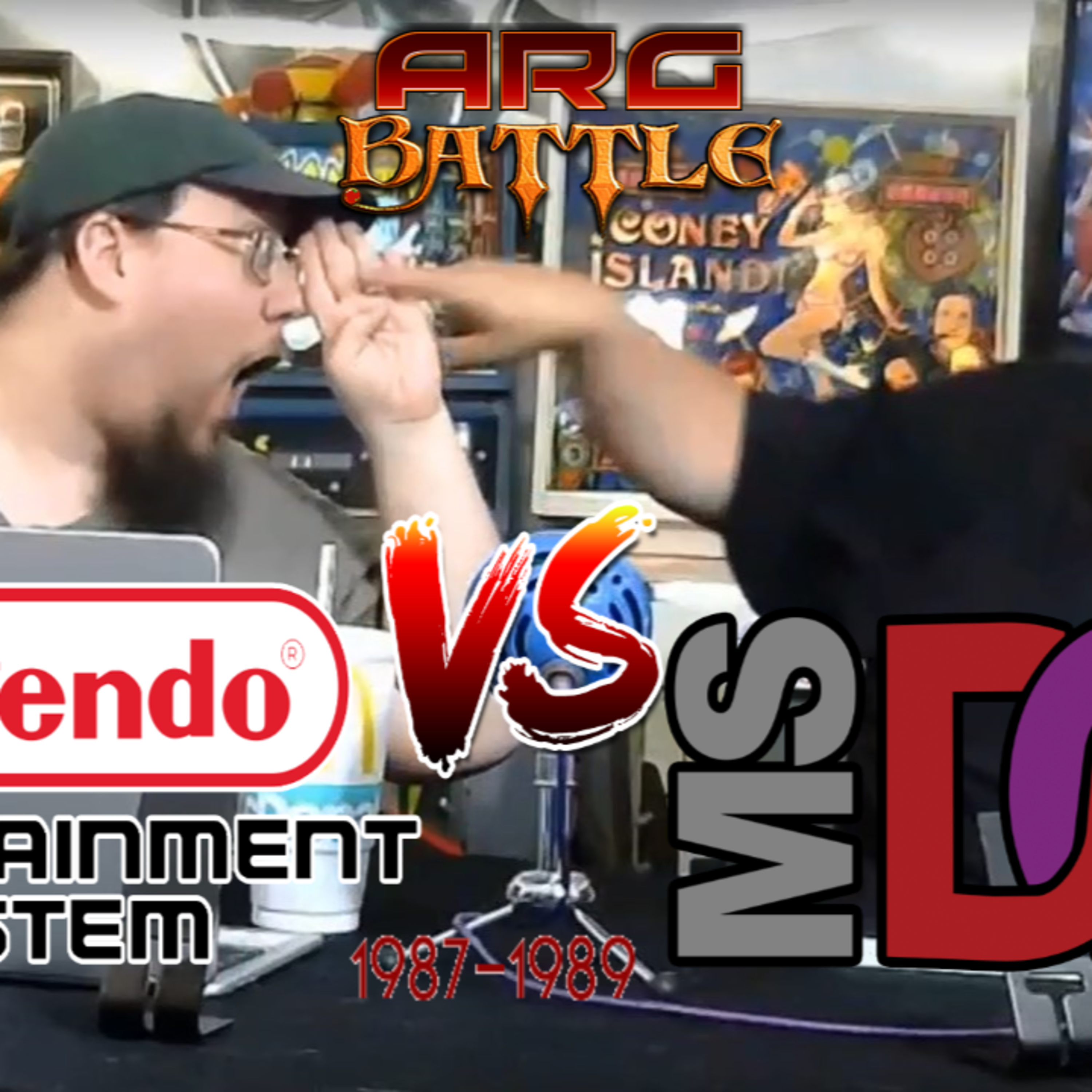 ARG BATTLE - NES vs. DOS PC - 1987-1989 - ARG Presents 111 episode artwork