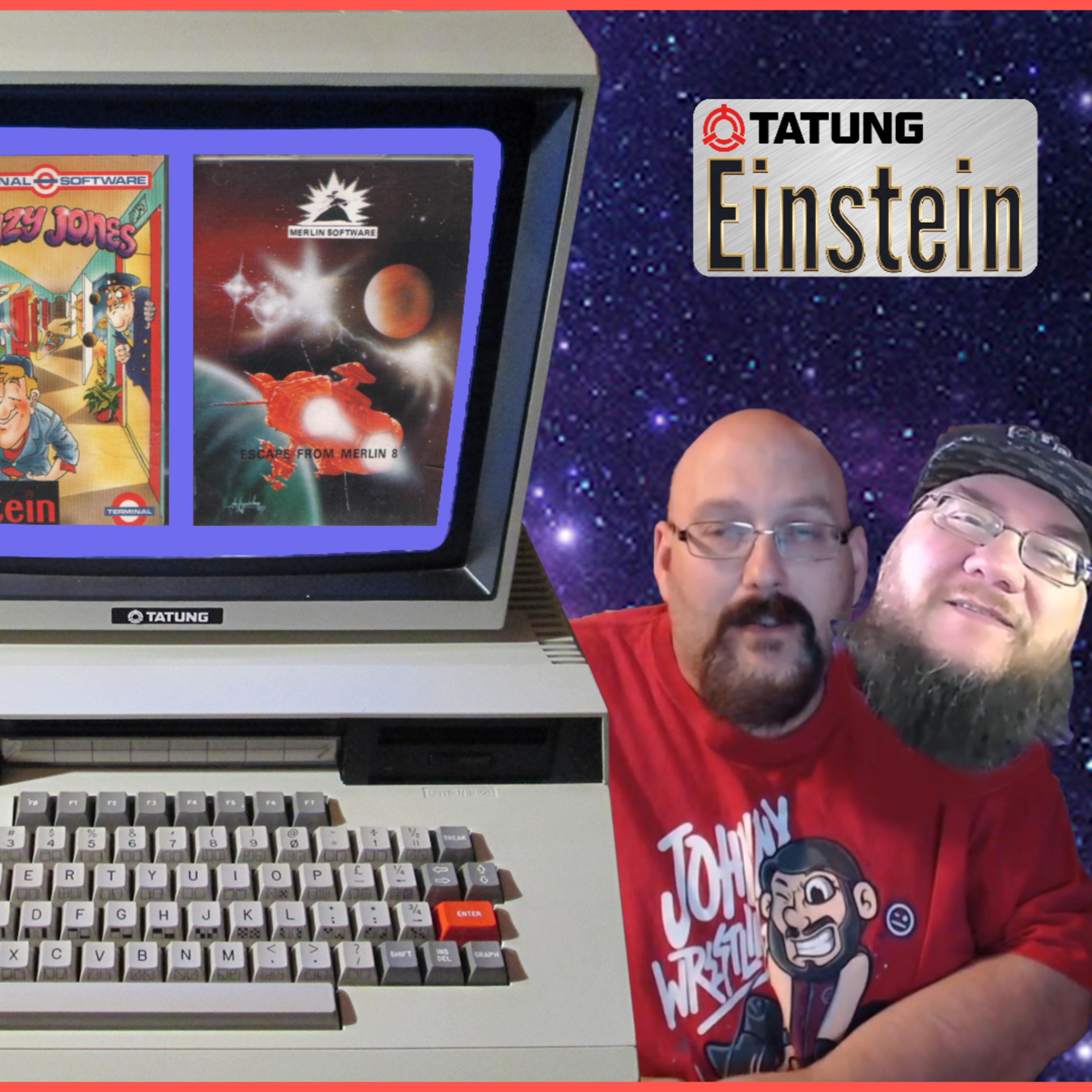 Tatung Einstein Computer - Escape from Merlin 8 & Lazy Jones - ARG Presents 148 episode artwork