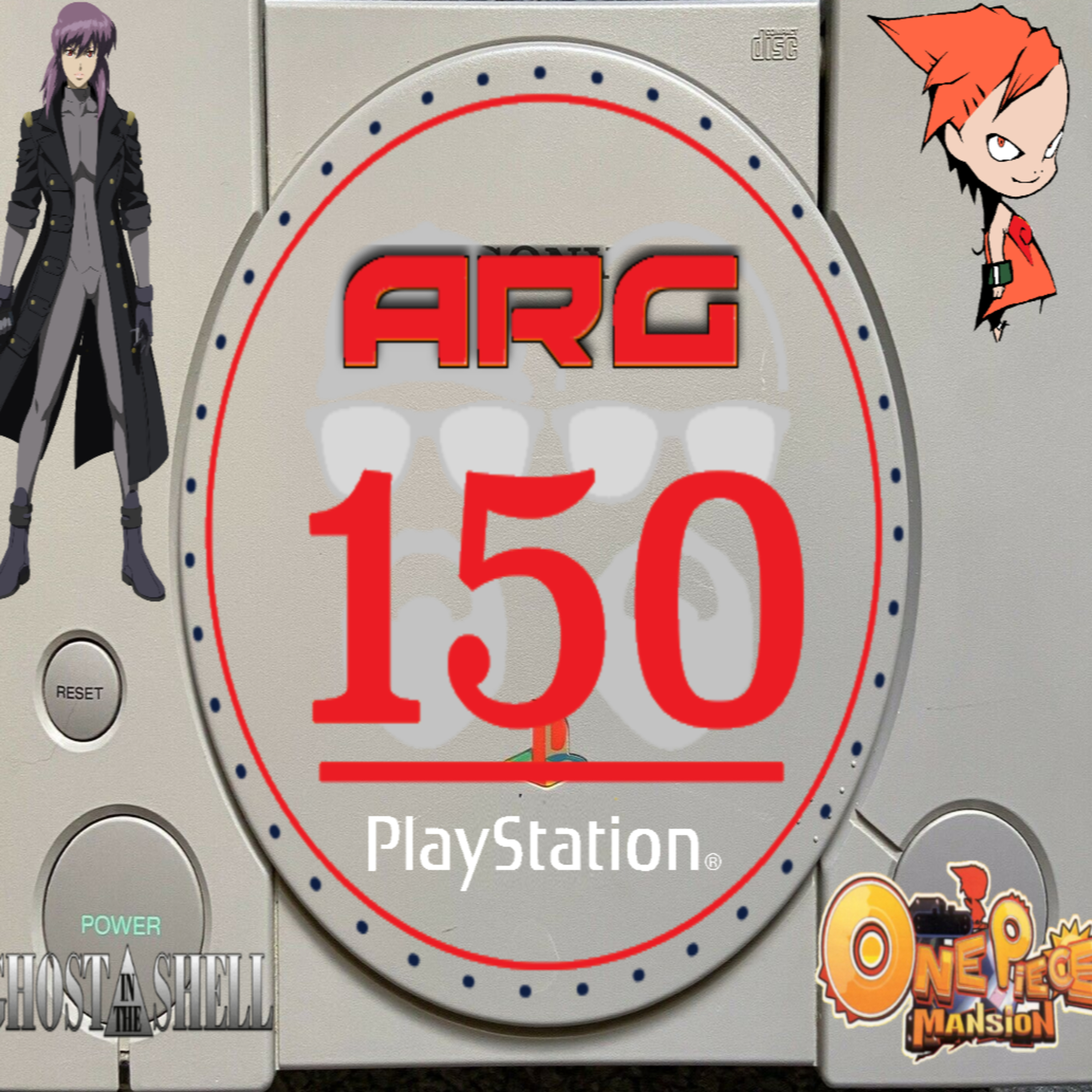 Sony Playstation - Ghost in the Shell and One Piece Mansion - ARG Presents 150 episode artwork