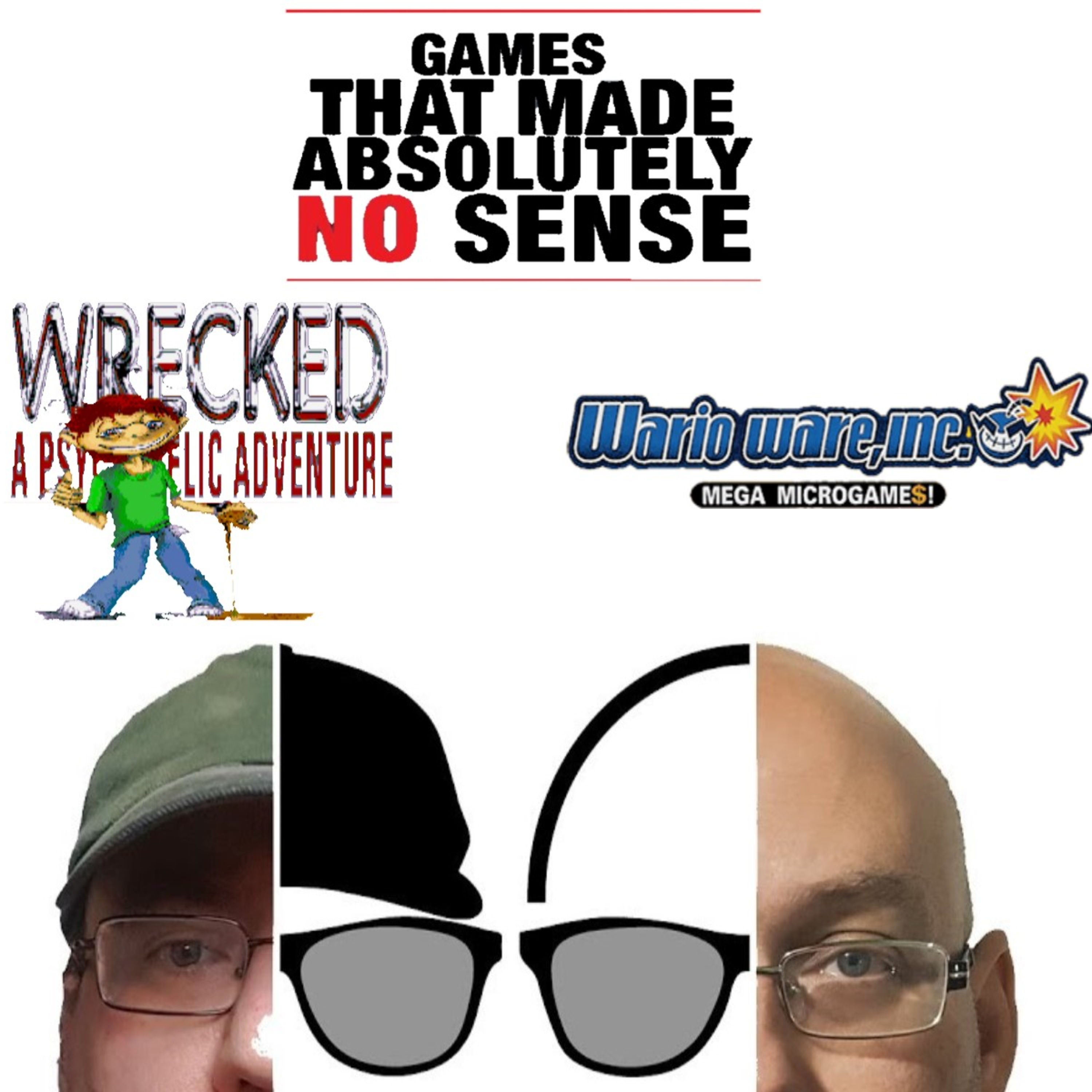 Games That Make NO Sense - Wario ware: Mega Microgame$! & Wrecked: A Psychedelic Journey - ARG 210 episode artwork
