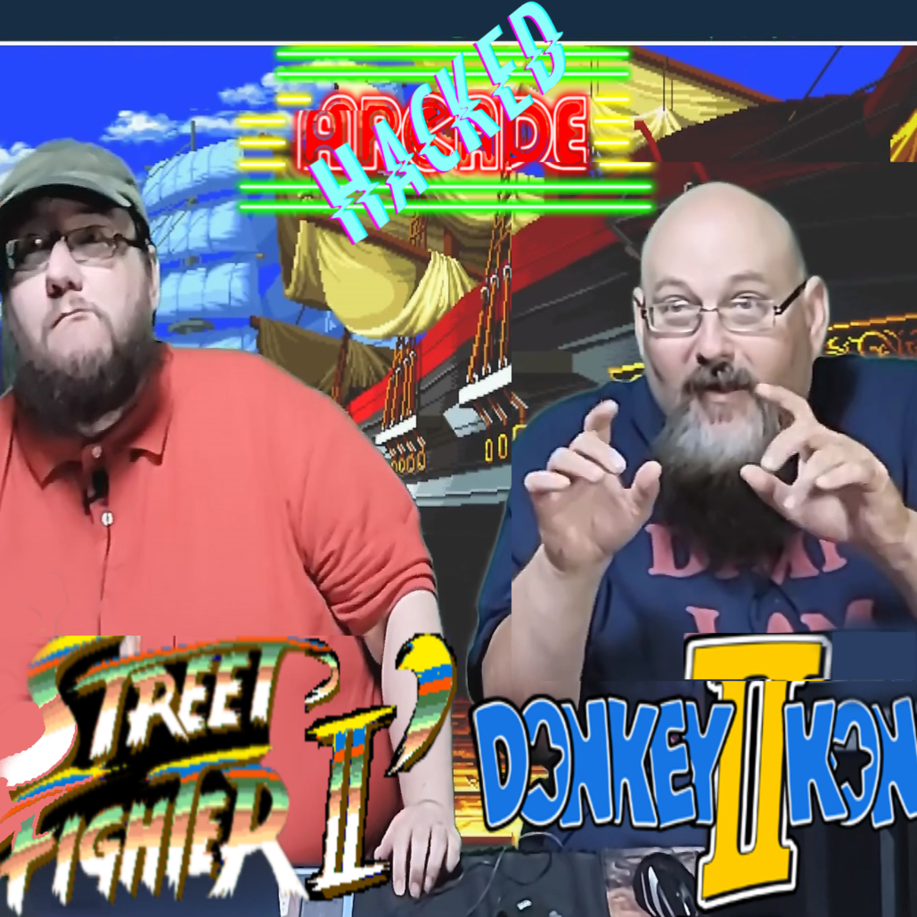 Arcade Hacks And Bootlegs - Donkey Kong II and Street Fighter II Rainbow Edition - ARG Presents 221 episode artwork