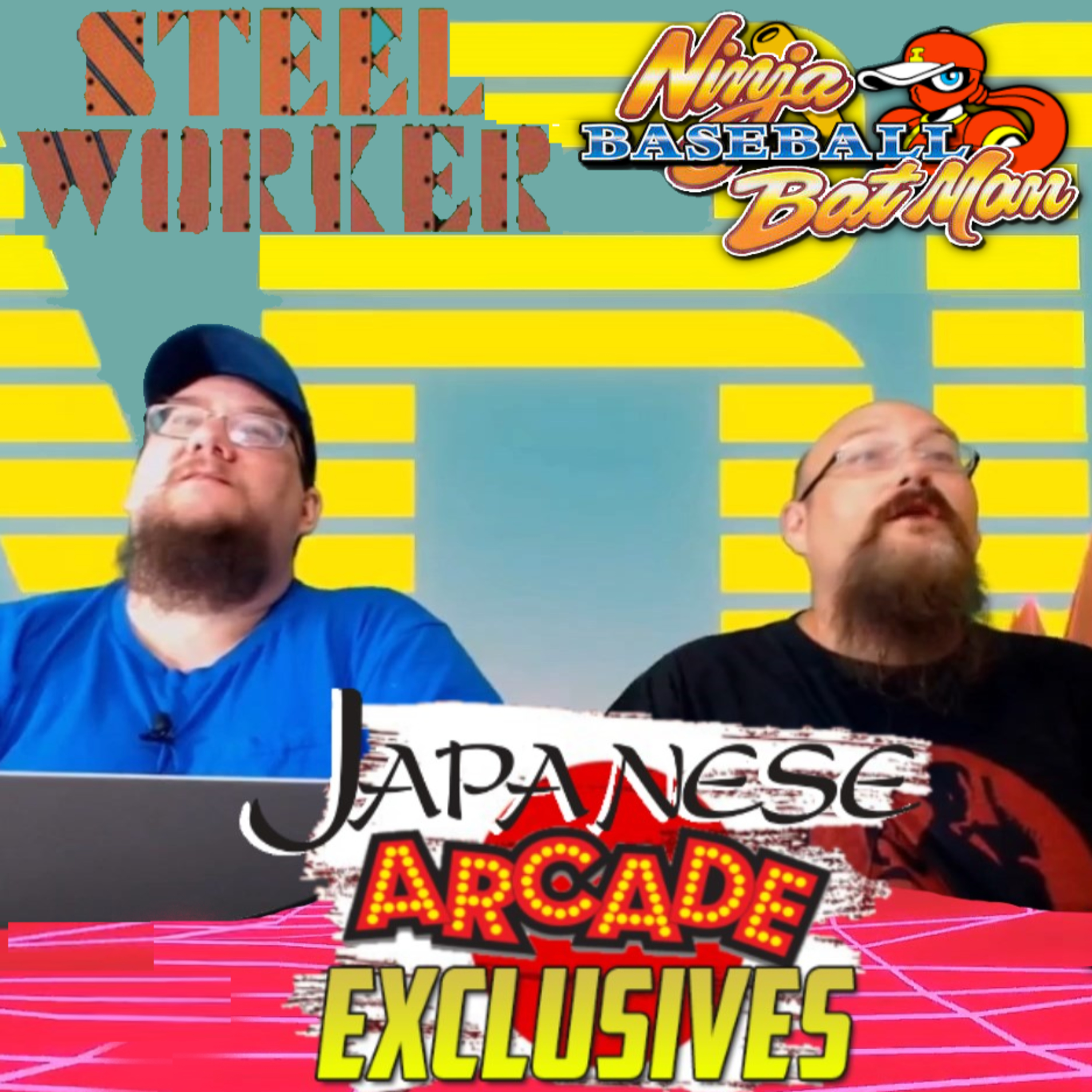 Japanese Arcade Exclusives - Ninja Baseball Batman & Steel Worker - ARG Presents 229 episode artwork