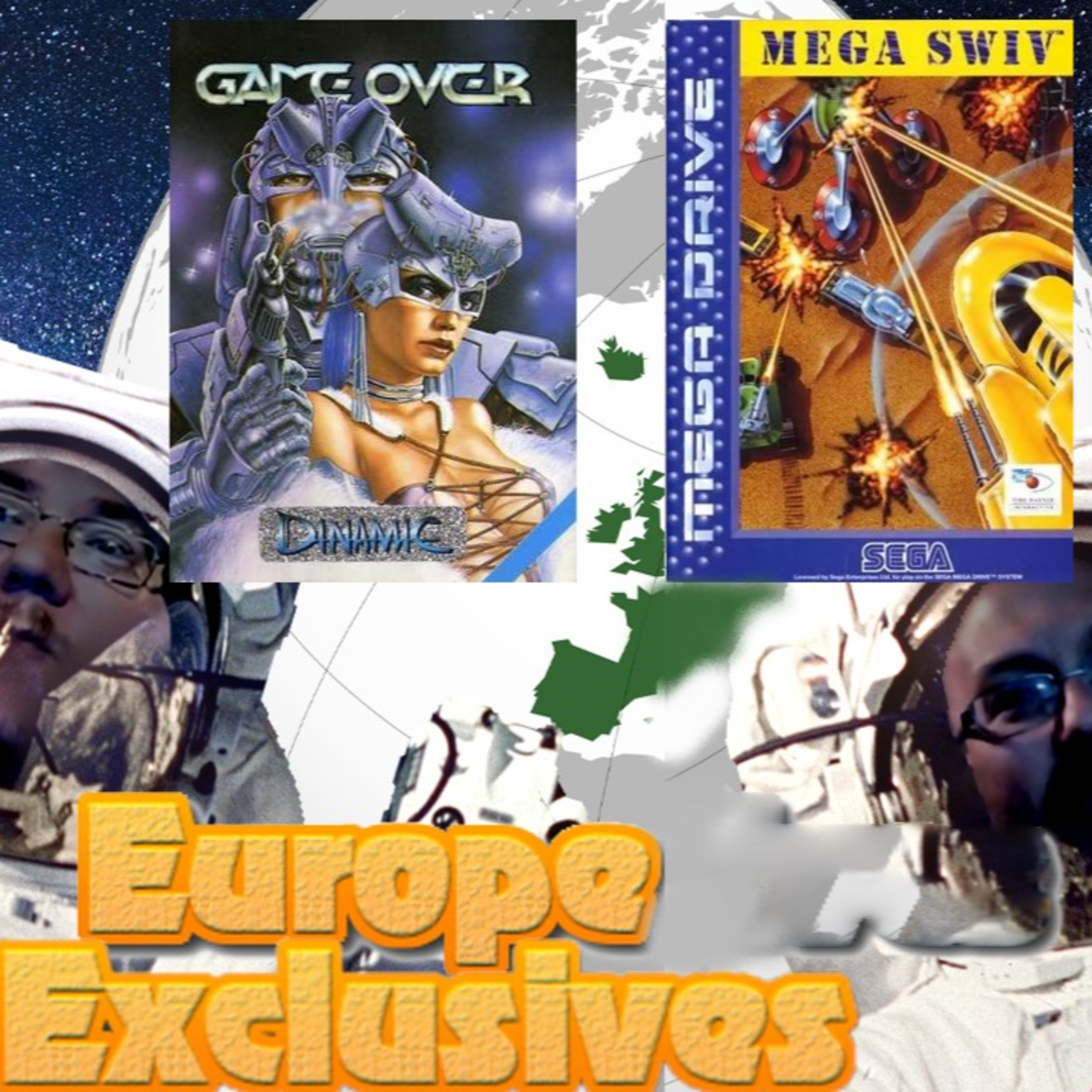 European Exclusives - Mega SWIV (MD) & Game Over (C64) - ARG Presents 238 episode artwork