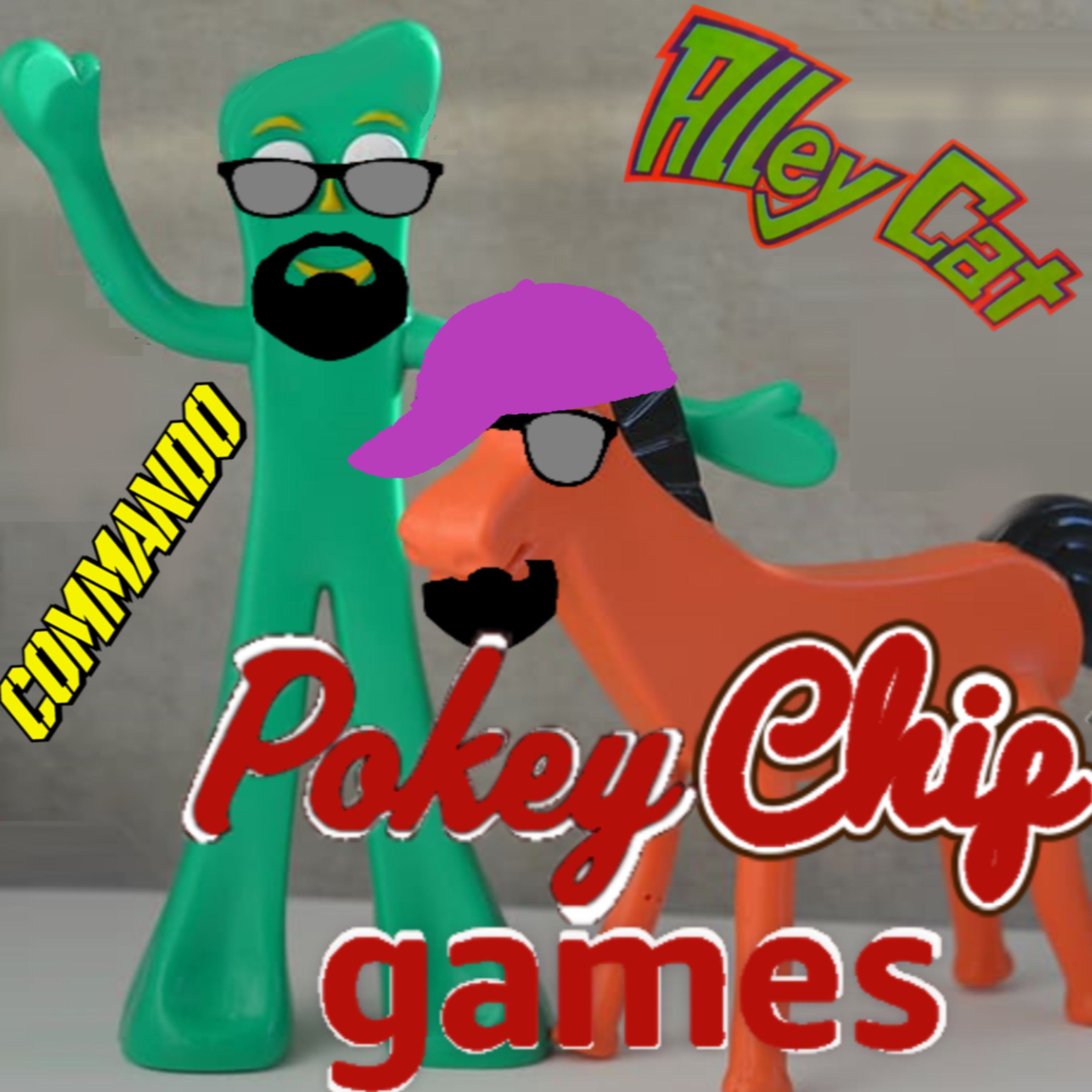 Pokey Chip Games - Alley Cat (Atari 8-bit) and Commando (Atari 7800) - ARG Presents 249 episode artwork