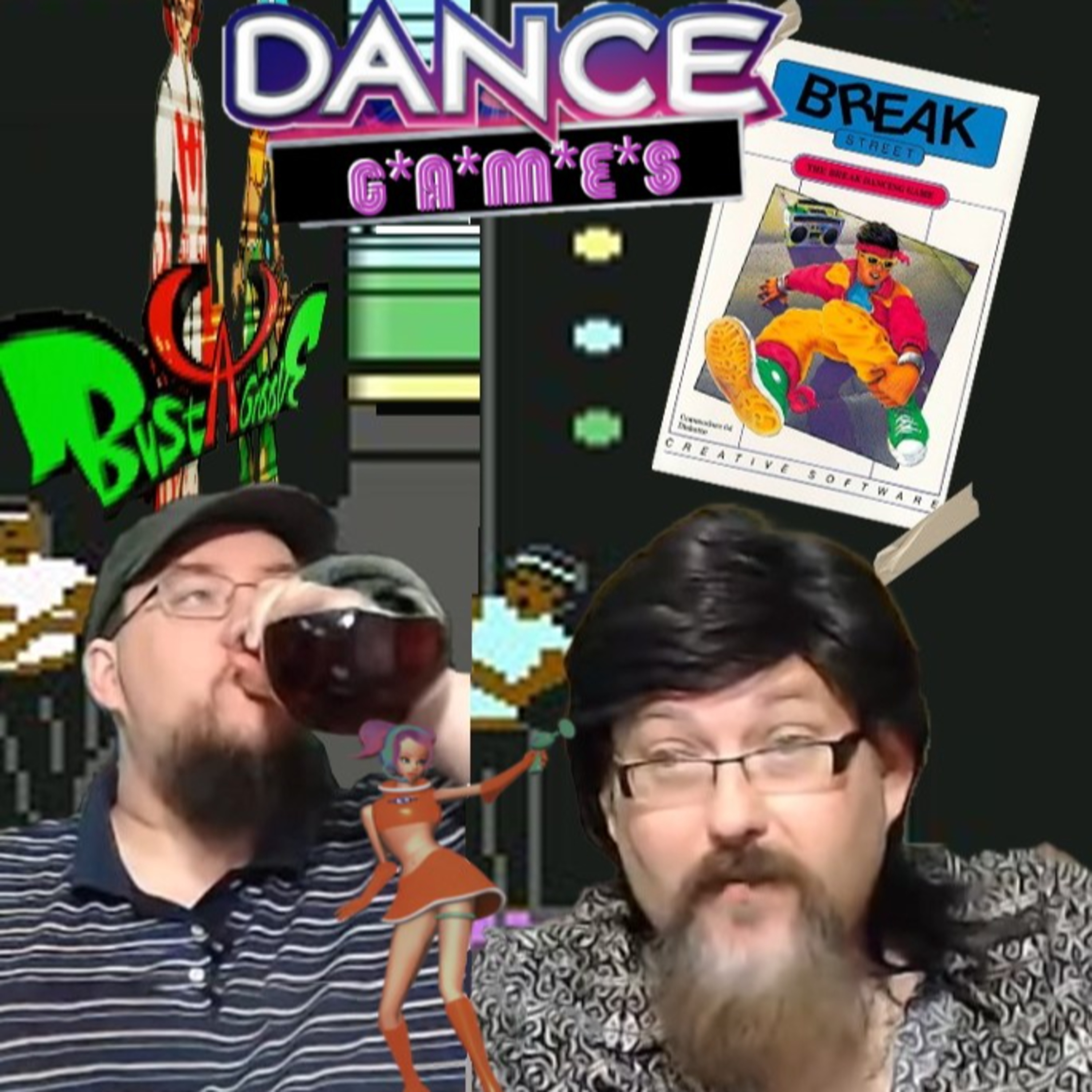 Dancing Games - Bust A Groove (PS1) & Break Street (C64) - ARG Presents 254 episode artwork